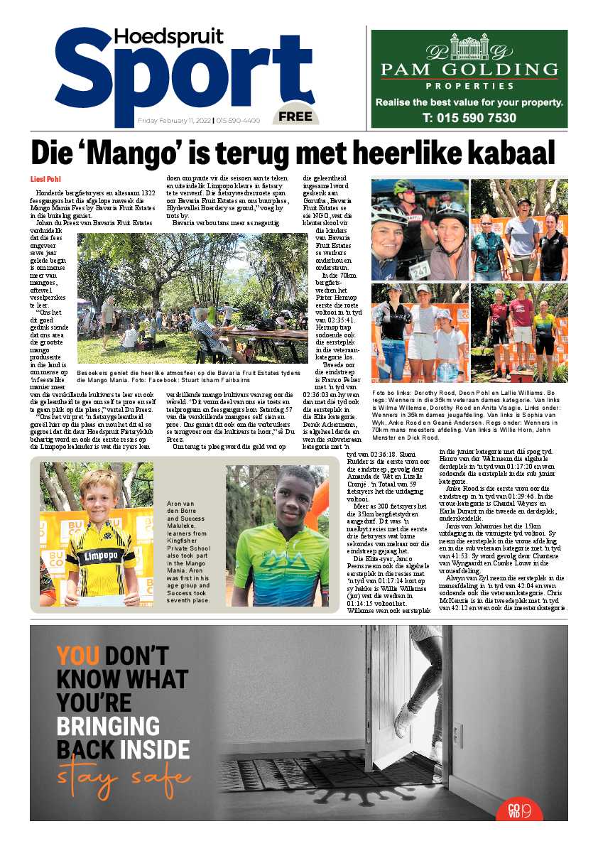 Hoedspruit Herald 11 Feb 2022 page 8