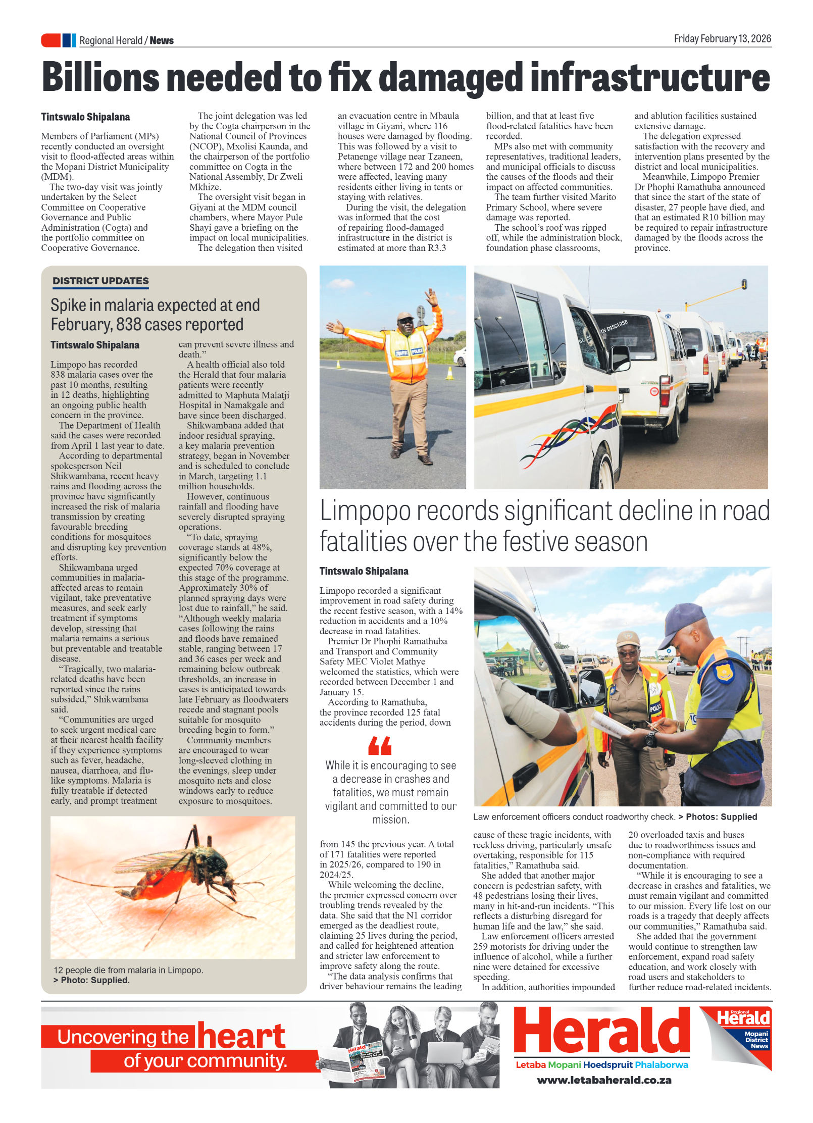 Hoedspruit Herald 13 Feb 2026 page 4