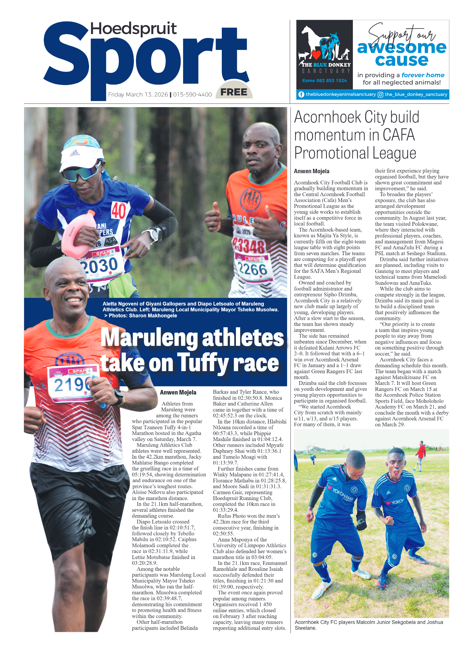 Hoedspruit Herald 13 March 2026 page 8