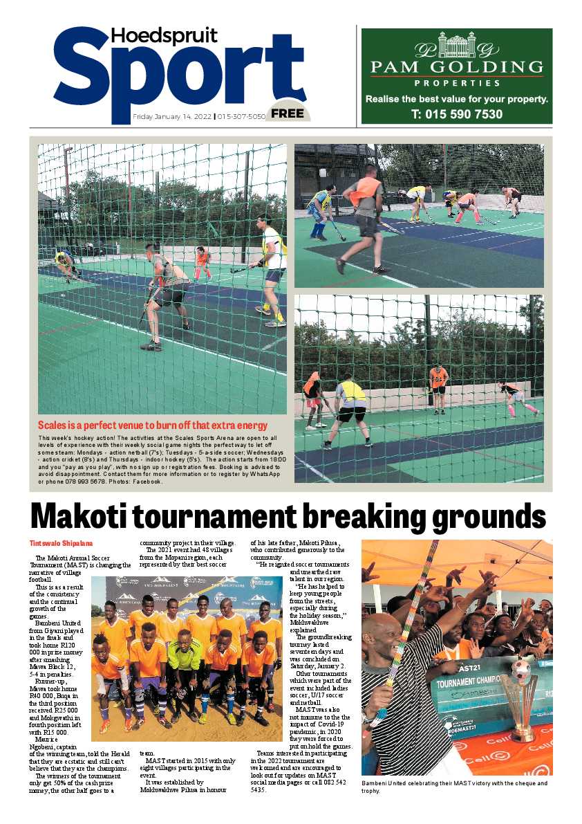 Hoedspruit Herald 14 Jan 2022 page 12