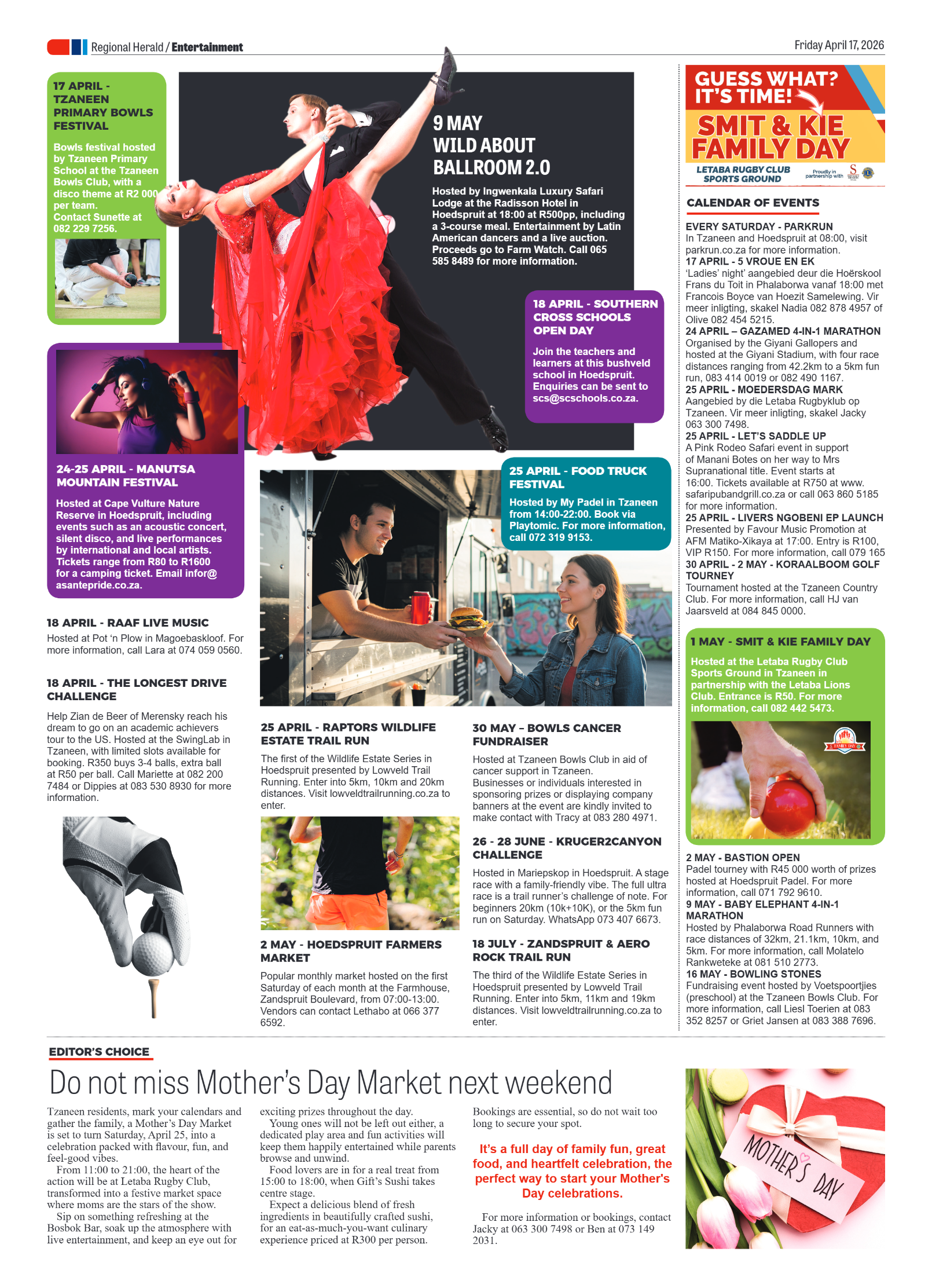 Hoedspruit Herald 17 April 2026 page 6