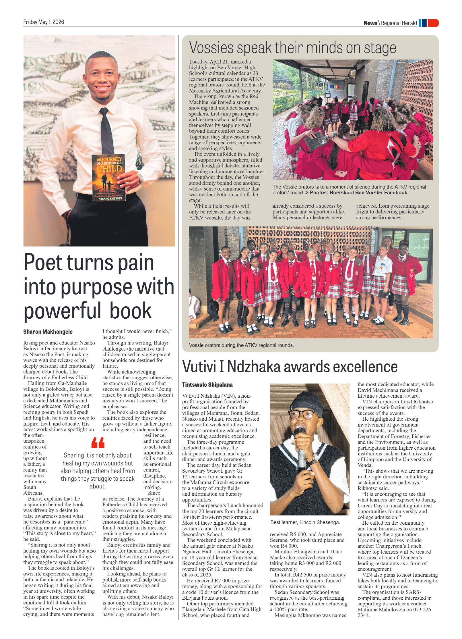 Hoedspruit Herald 1 May 2026 page 5