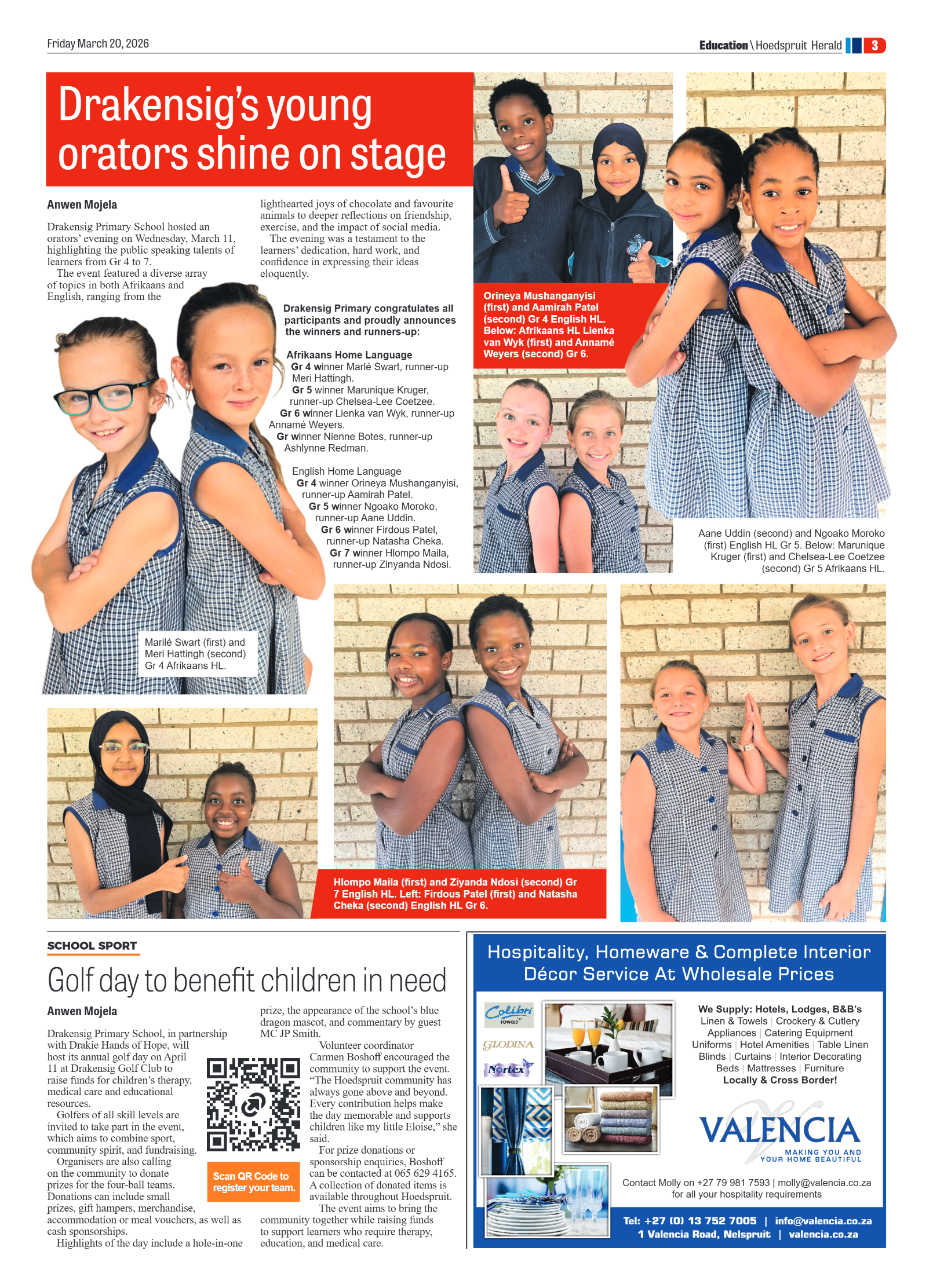 Hoedspruit Herald 20 March 2026 page 7