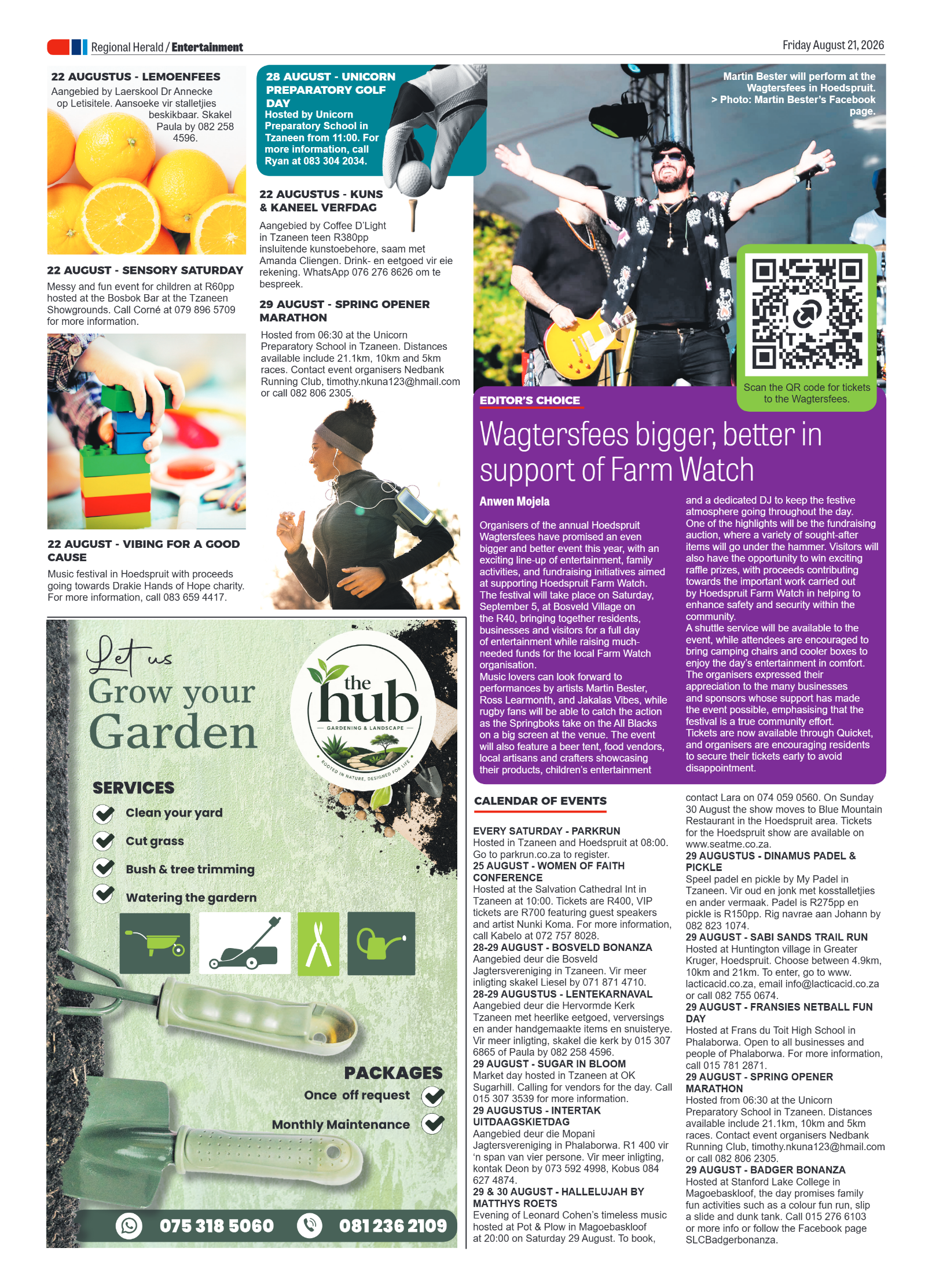 Hoedspruit Herald 21 August 2026 page 6