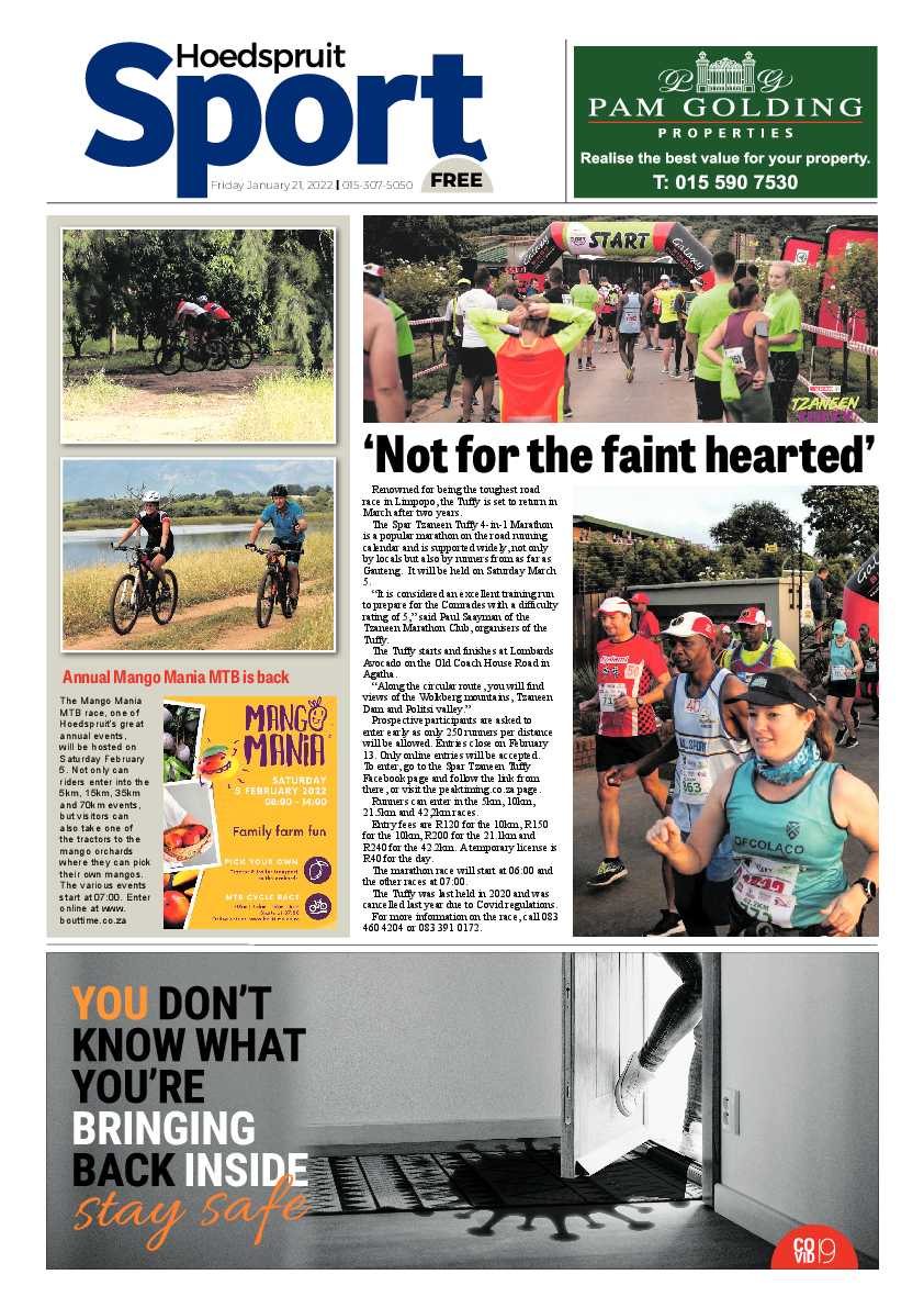 Hoedspruit Herald 21 Jan 2022 page 8