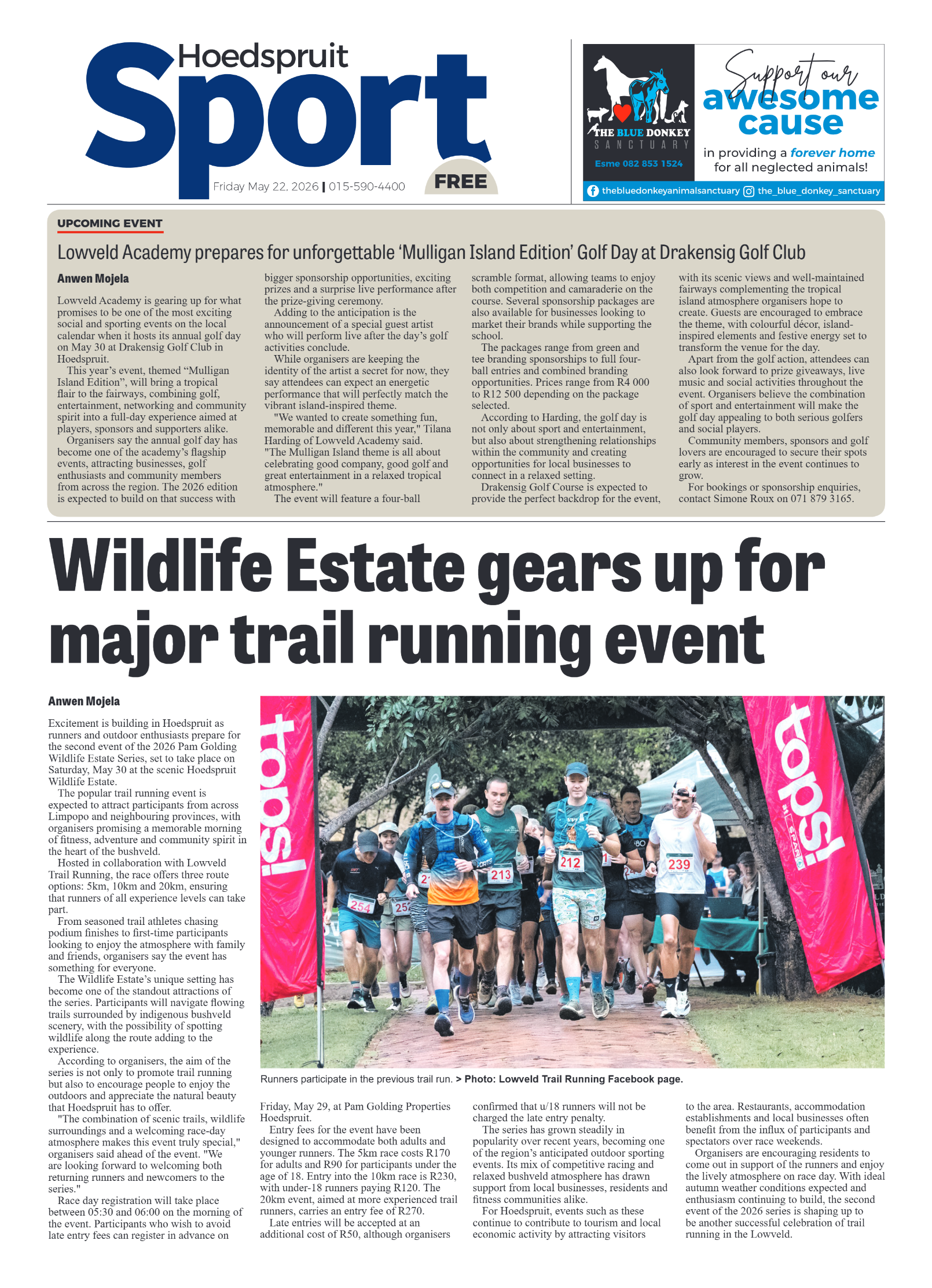 Hoedspruit Herald 22 May 2026 page 8