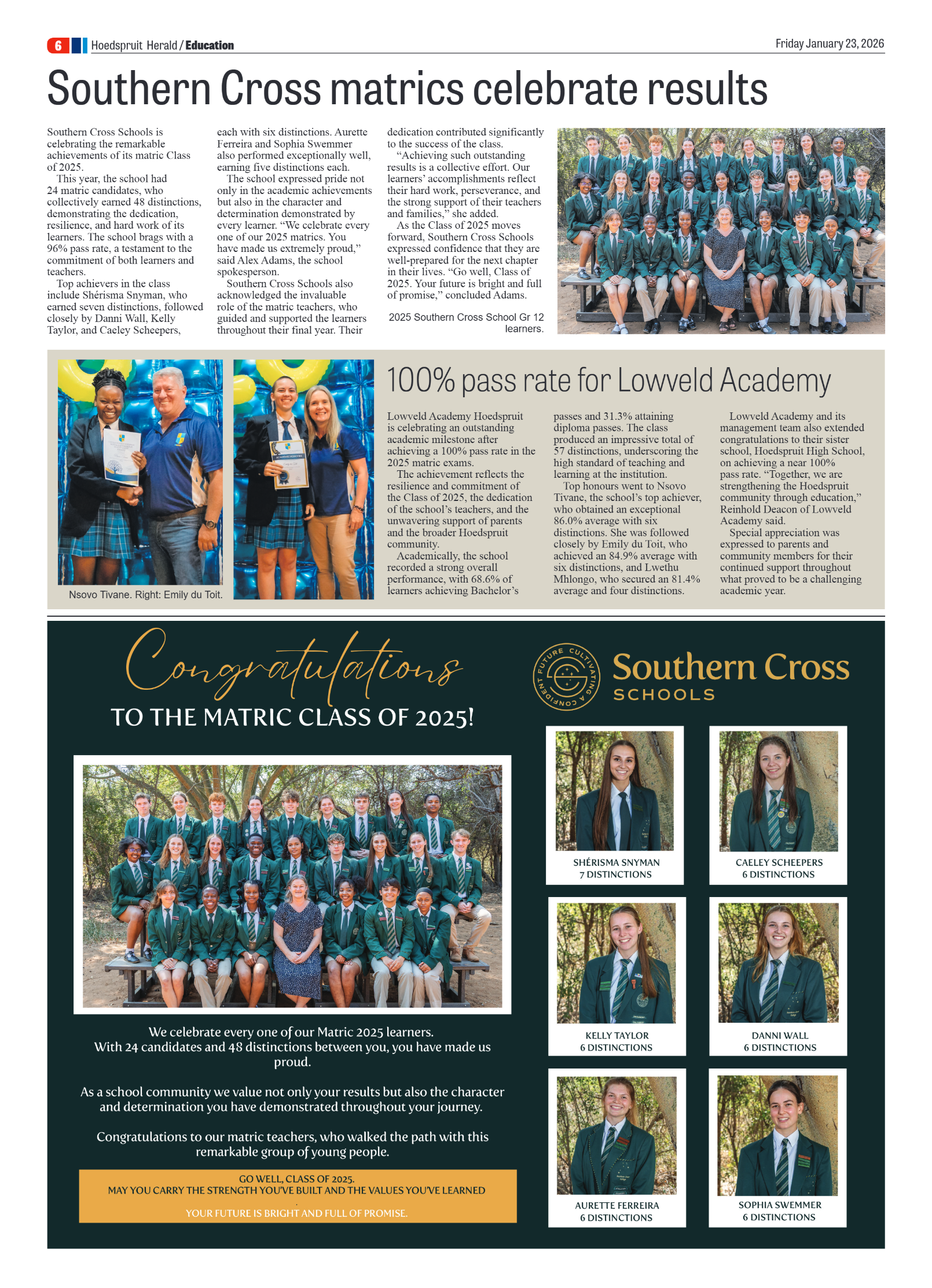 Hoedspruit Herald 23 Jan 2026 page 10