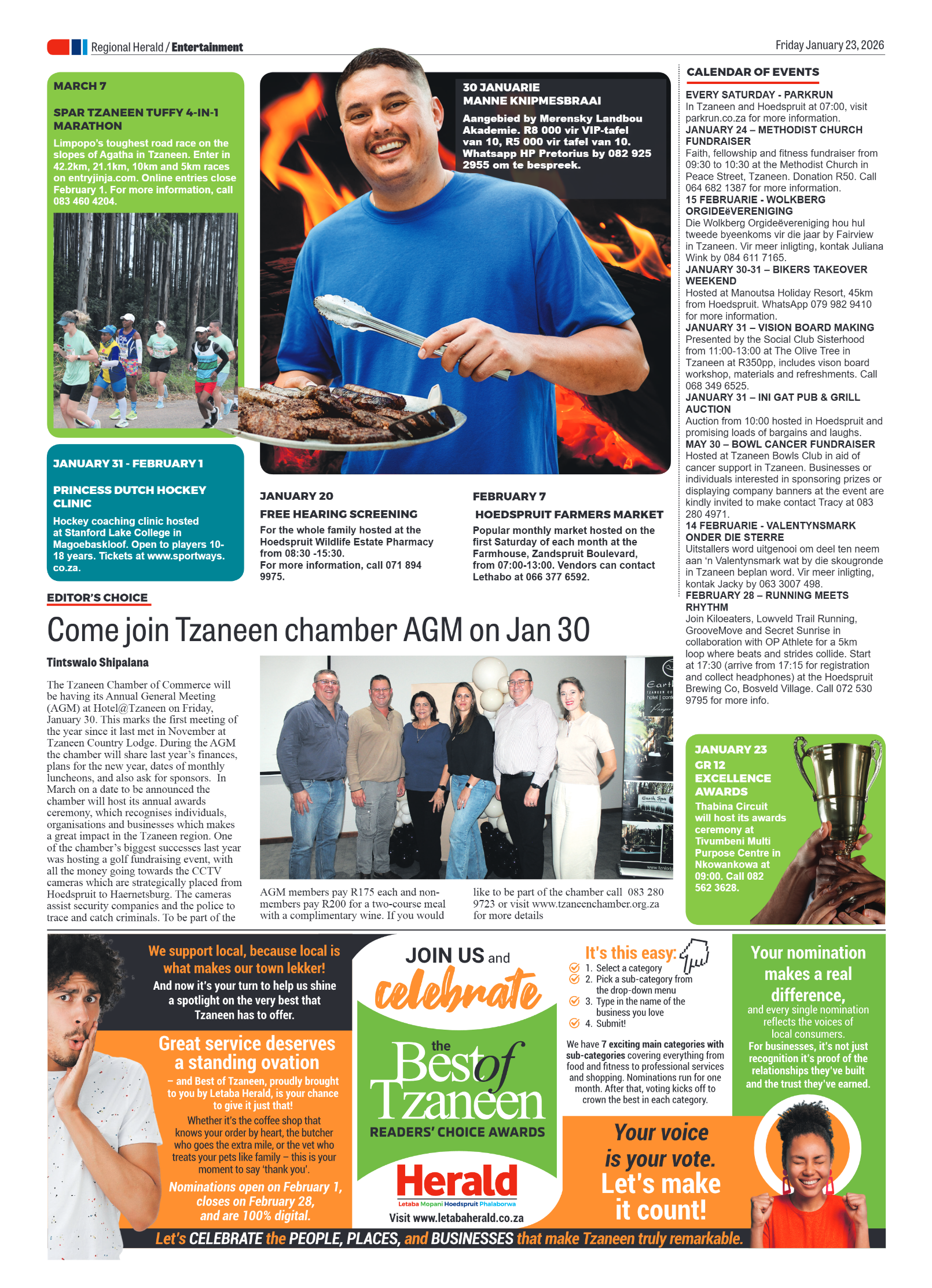 Hoedspruit Herald 23 Jan 2026 page 8