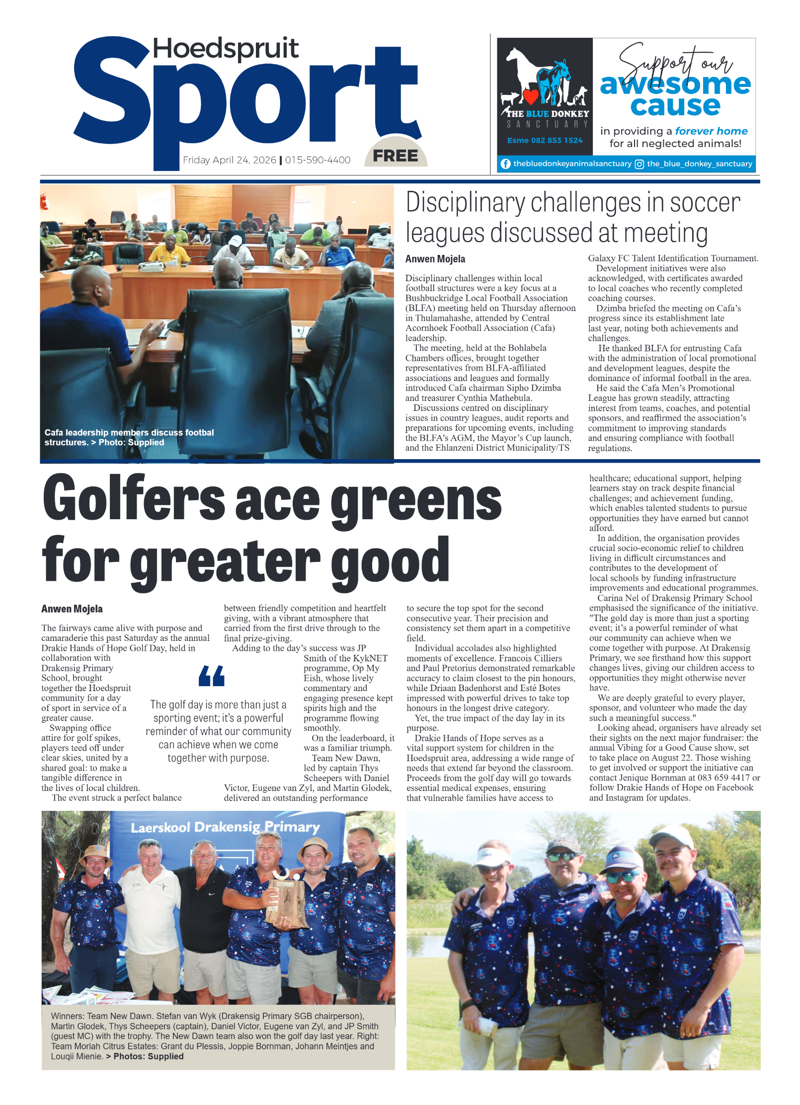 Hoedspruit Herald 24 April 2026 page 8