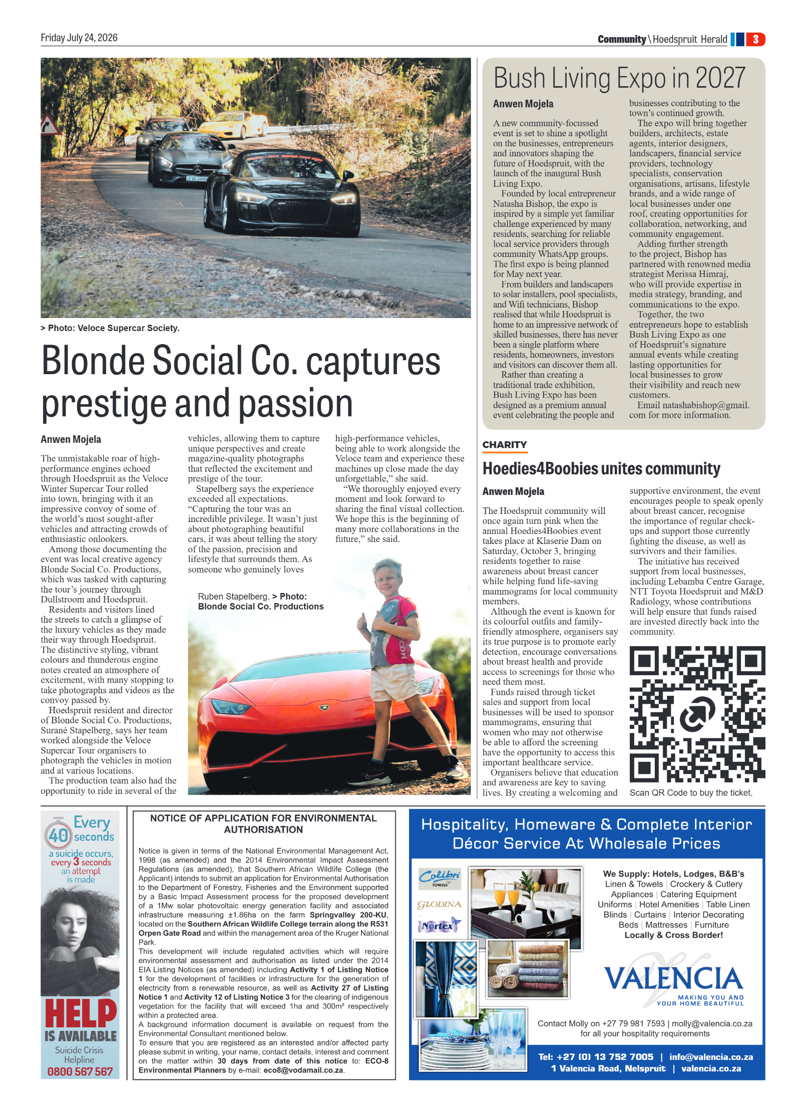 Hoedspruit Herald 24 July 2026 page 11