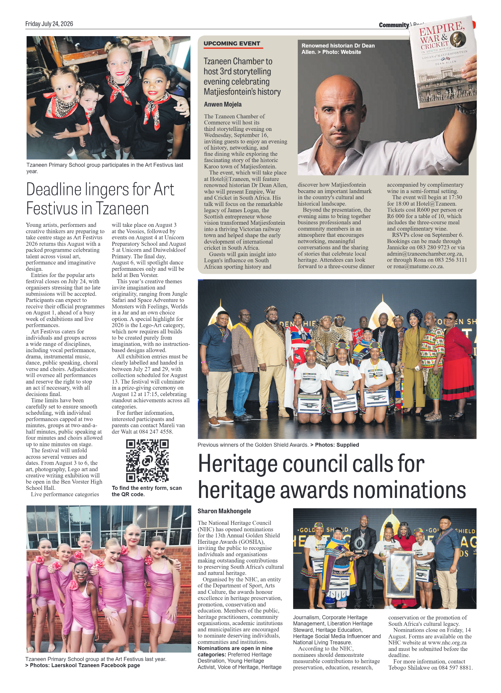 Hoedspruit Herald 24 July 2026 page 5