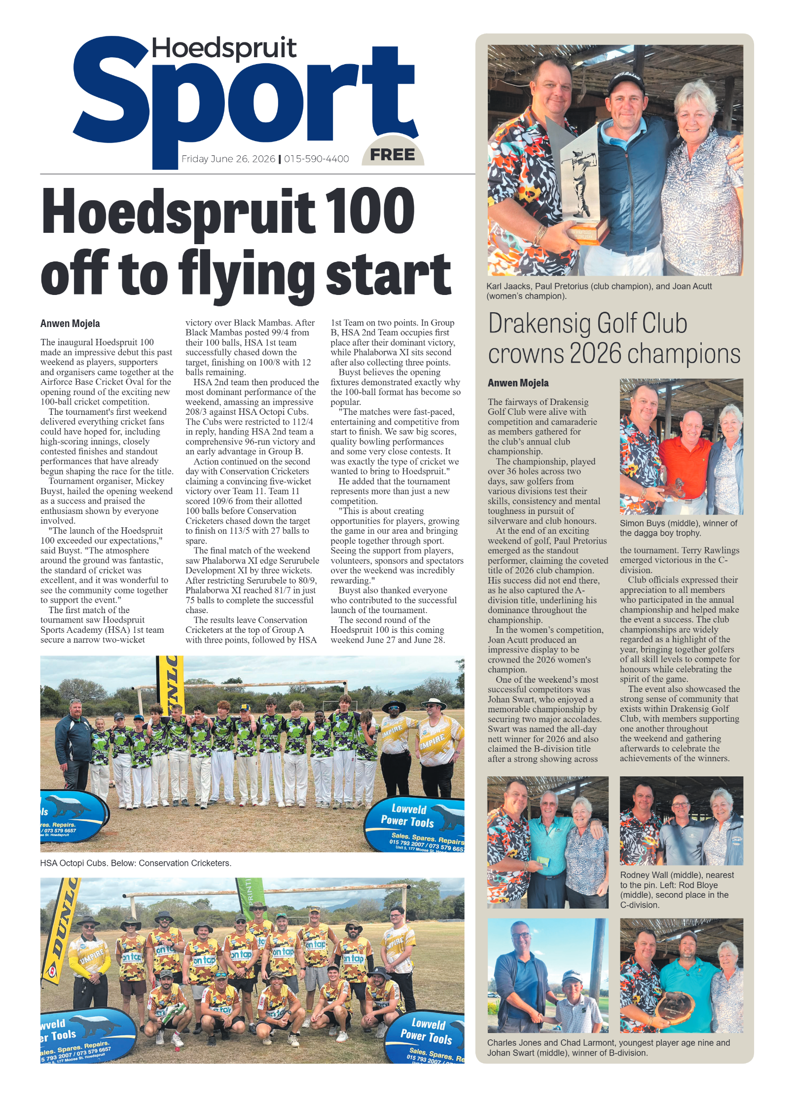 Hoedspruit Herald 26 June 2026 page 12