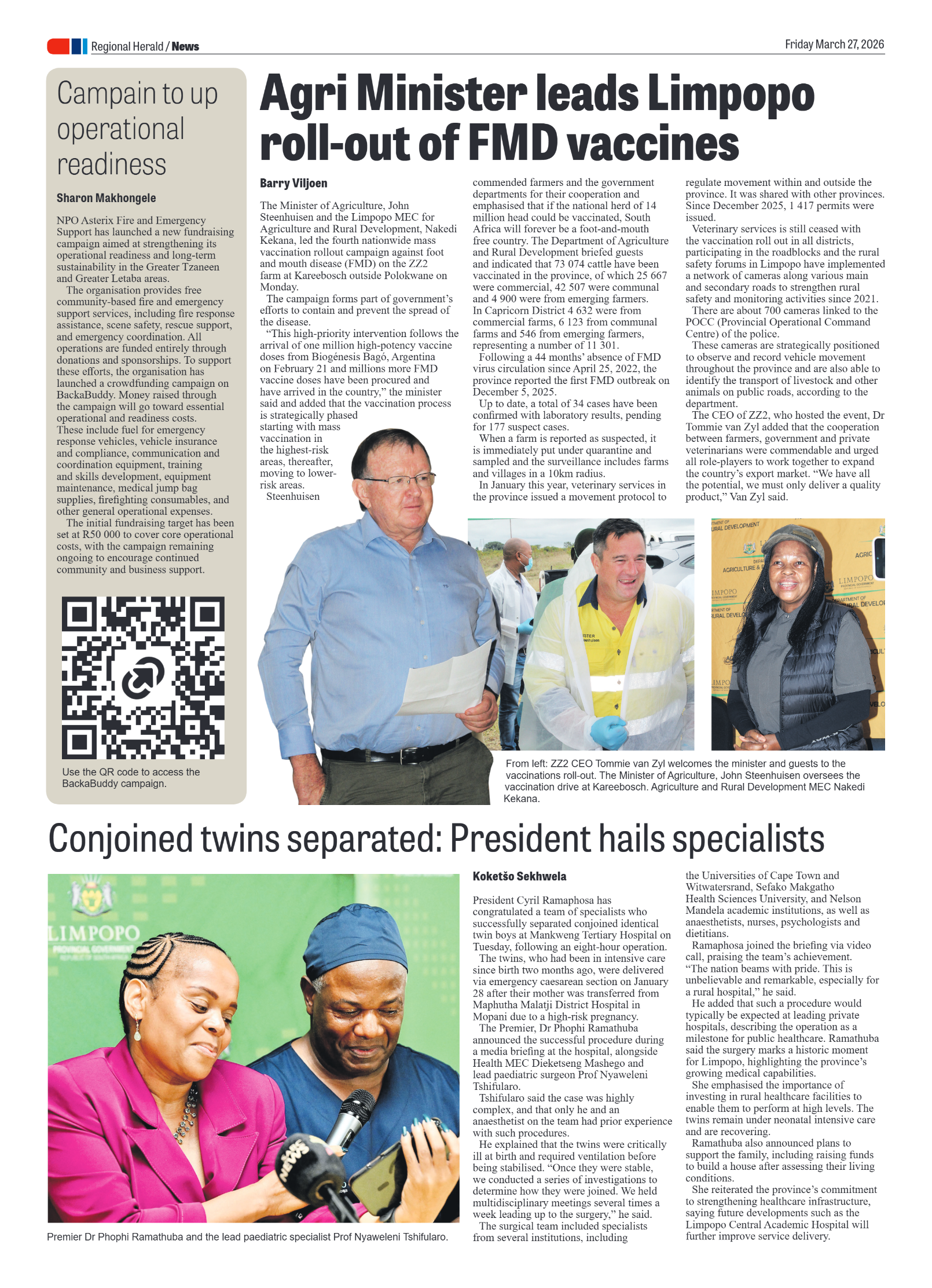 Hoedspruit Herald 27 March 2026 page 4
