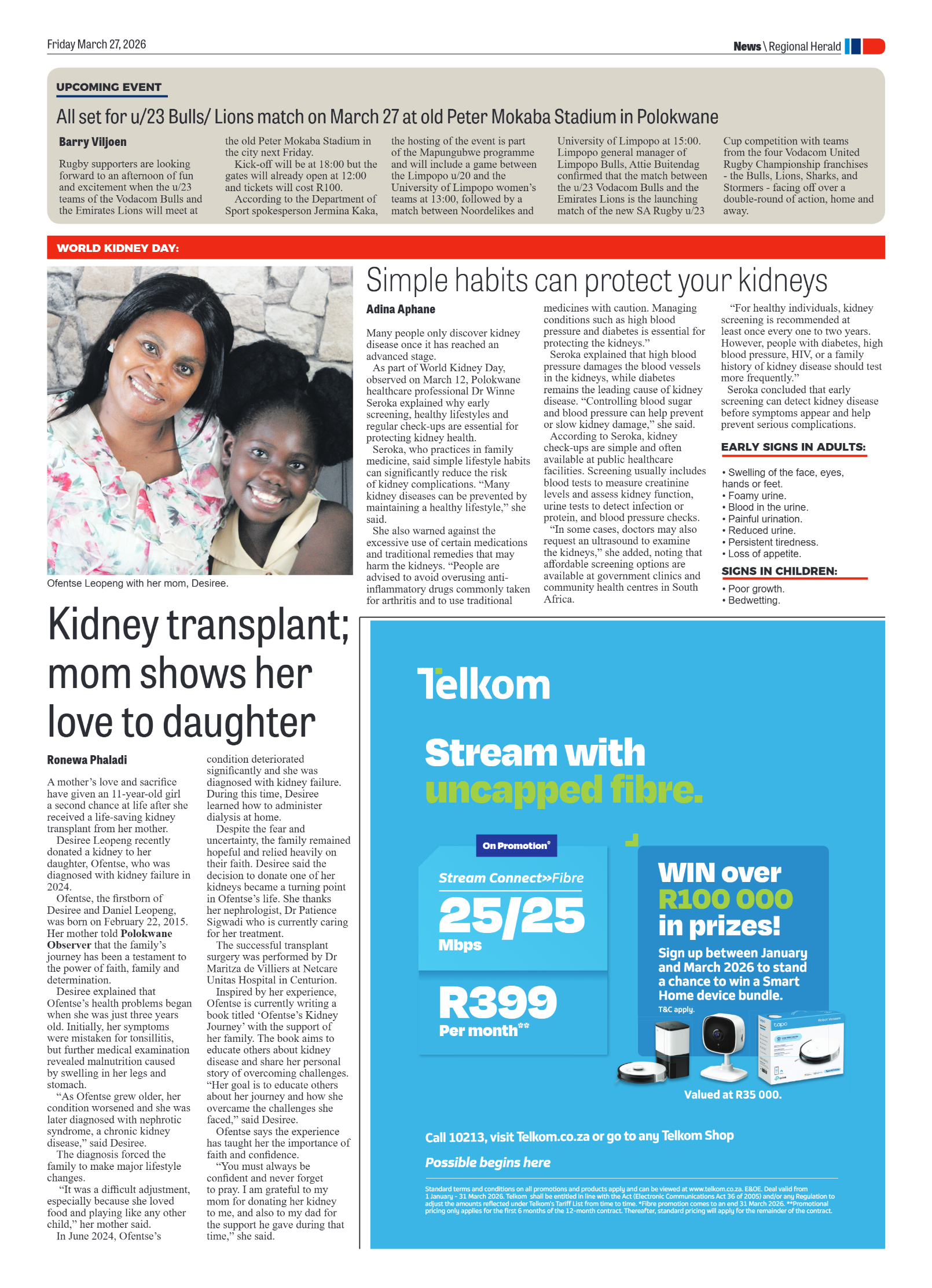 Hoedspruit Herald 27 March 2026 page 5