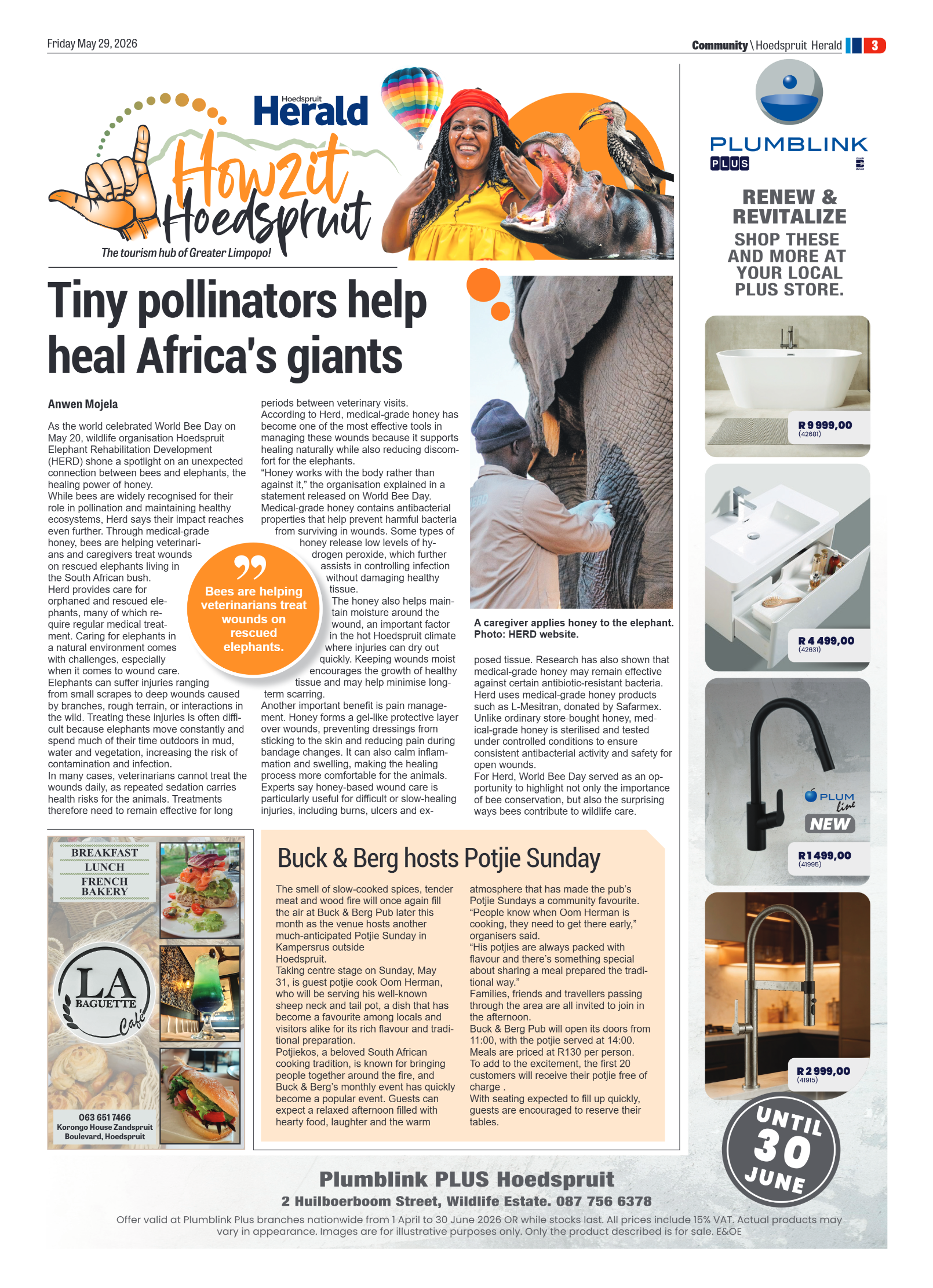 Hoedspruit Herald 29 May 2026 page 7