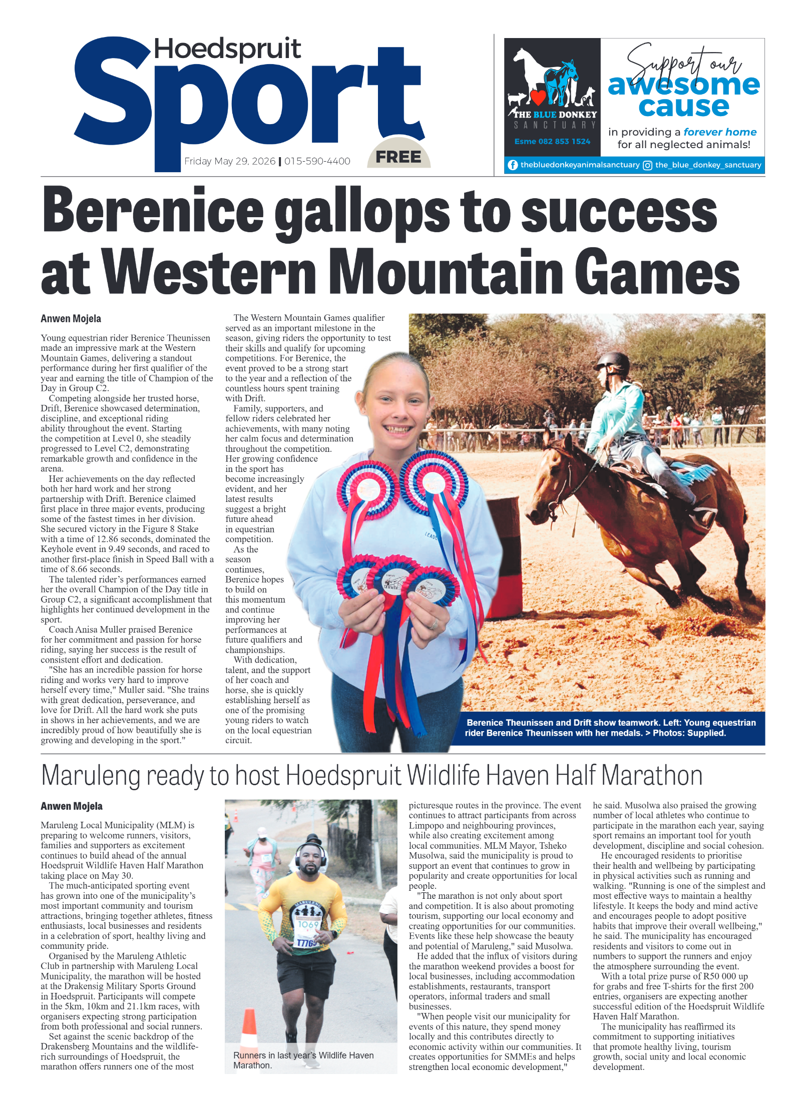 Hoedspruit Herald 29 May 2026 page 8