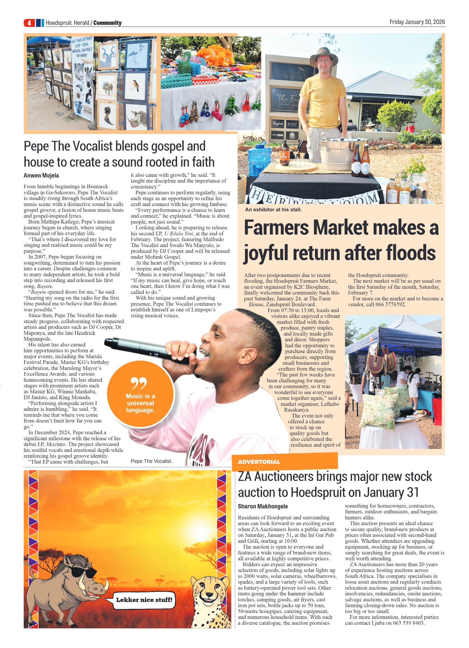 Hoedspruit Herald 30 Jan 2026 page 4