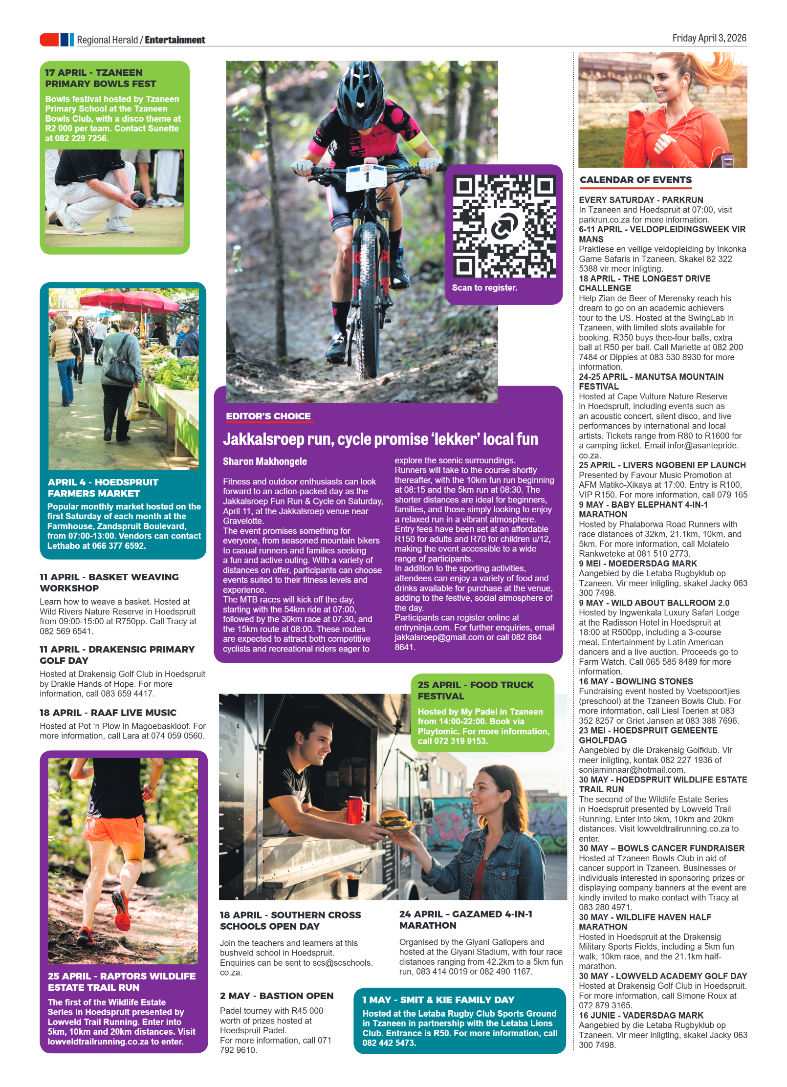 Hoedspruit Herald 3 April 2026 page 6