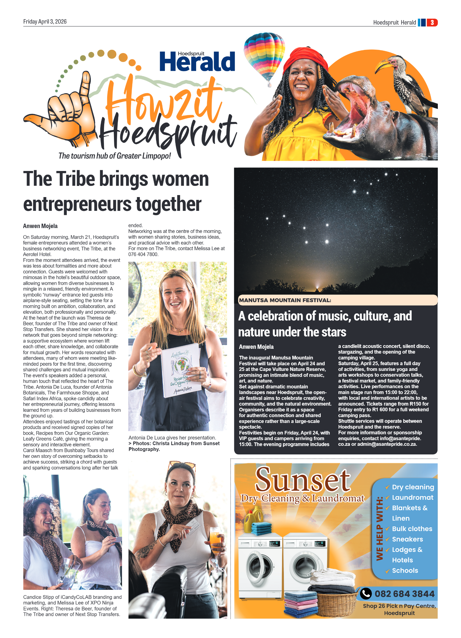 Hoedspruit Herald 3 April 2026 page 7