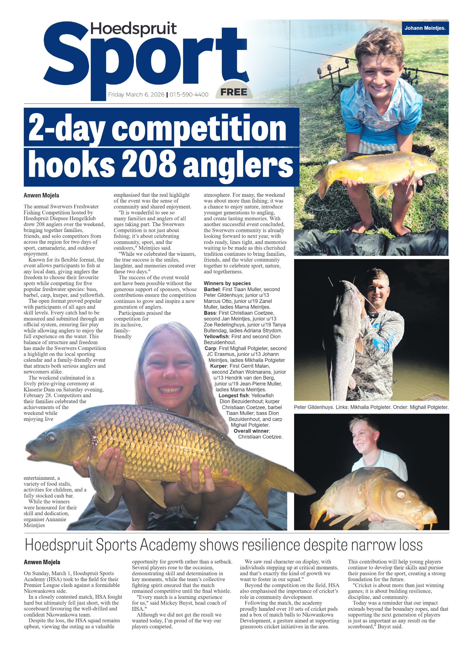 Hoedspruit Herald 6 March 2026 page 8