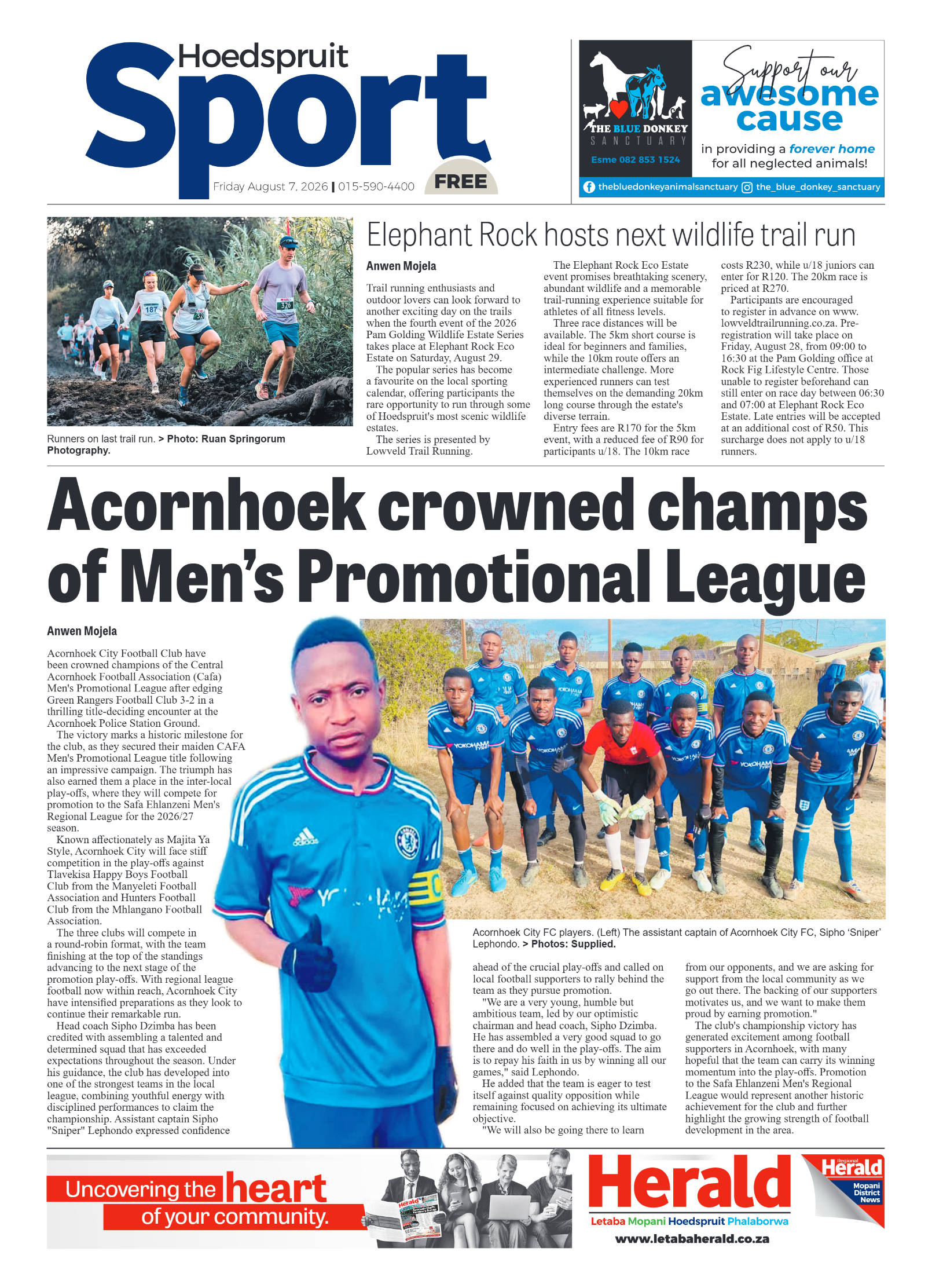 Hoedspruit Herald 7 August 2026 page 8