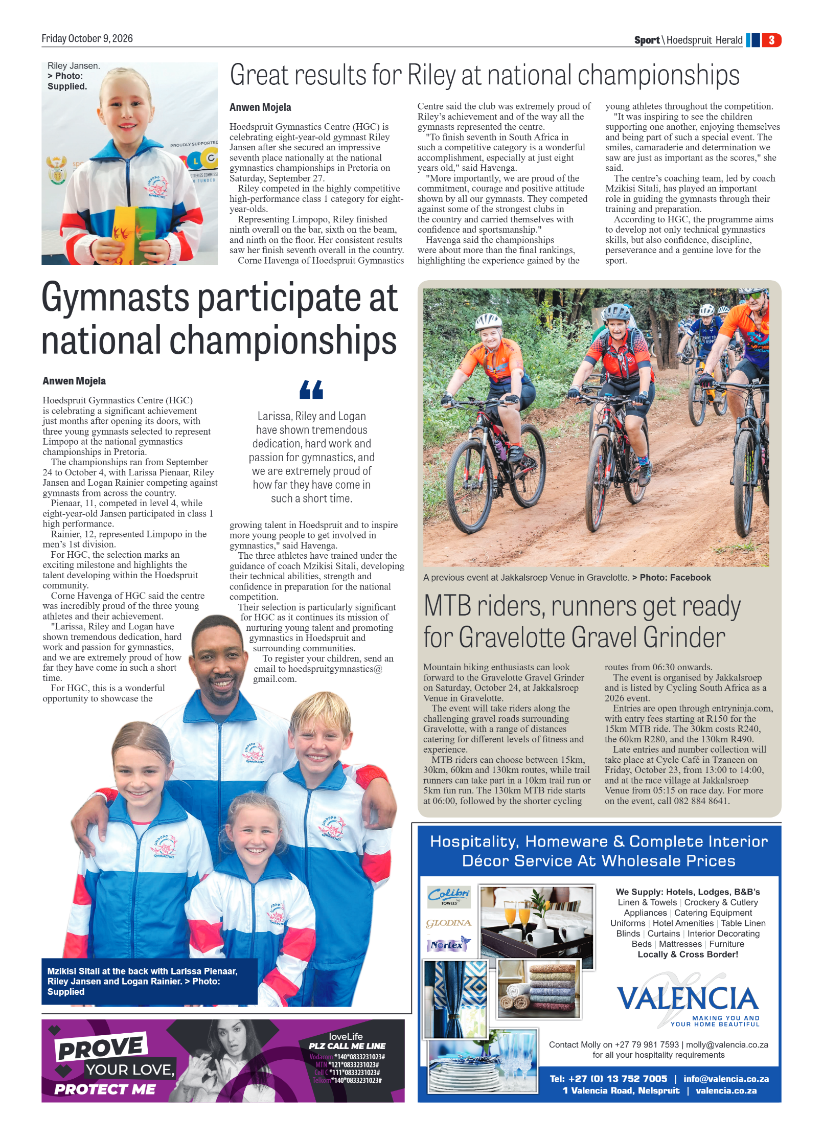 Hoedspruit Herald 9 October 2026 page 7