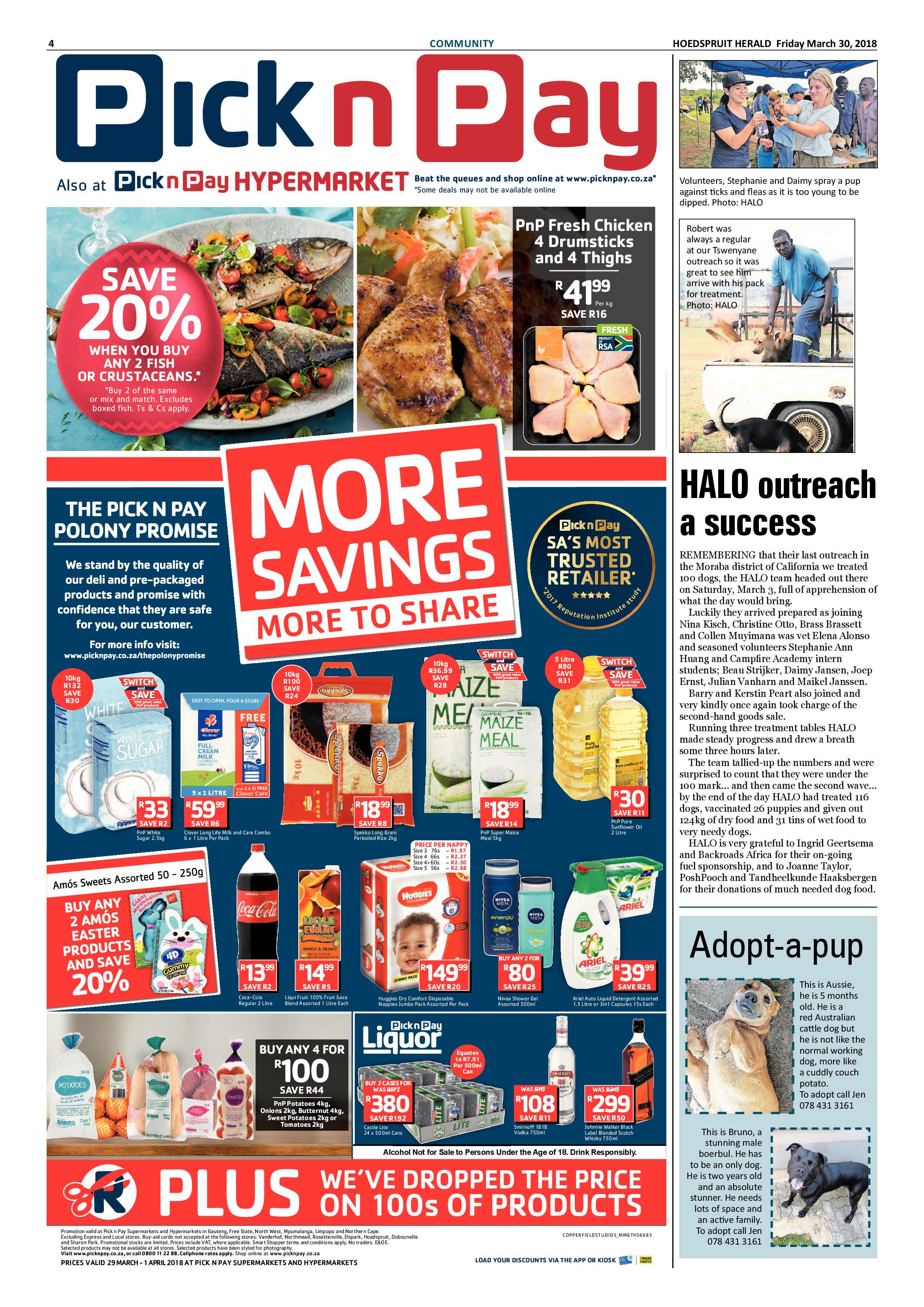 Hoedspruit Herald – 30 March 2018 page 4