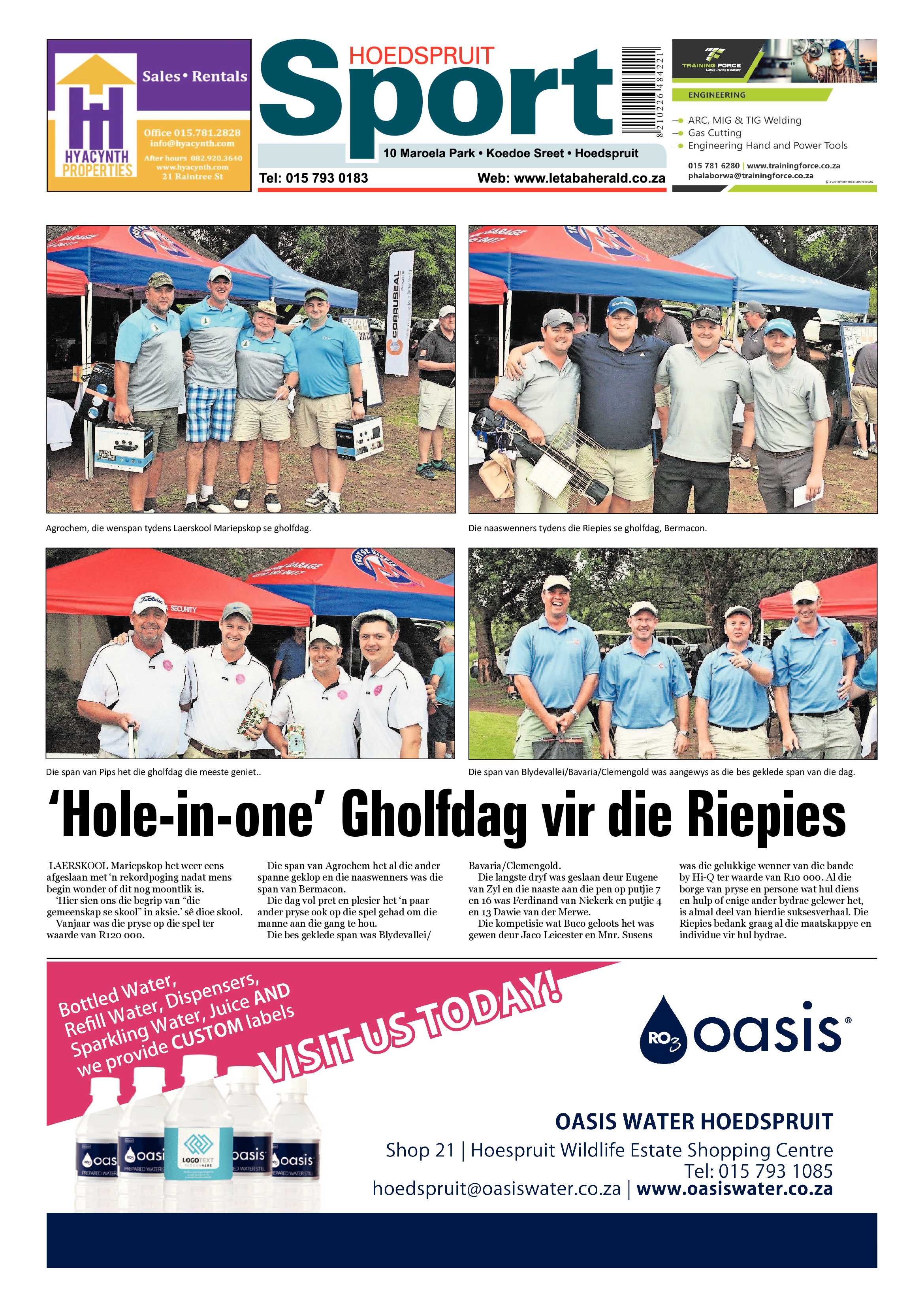 Hoedspruit Herald – 30 March 2018 page 8