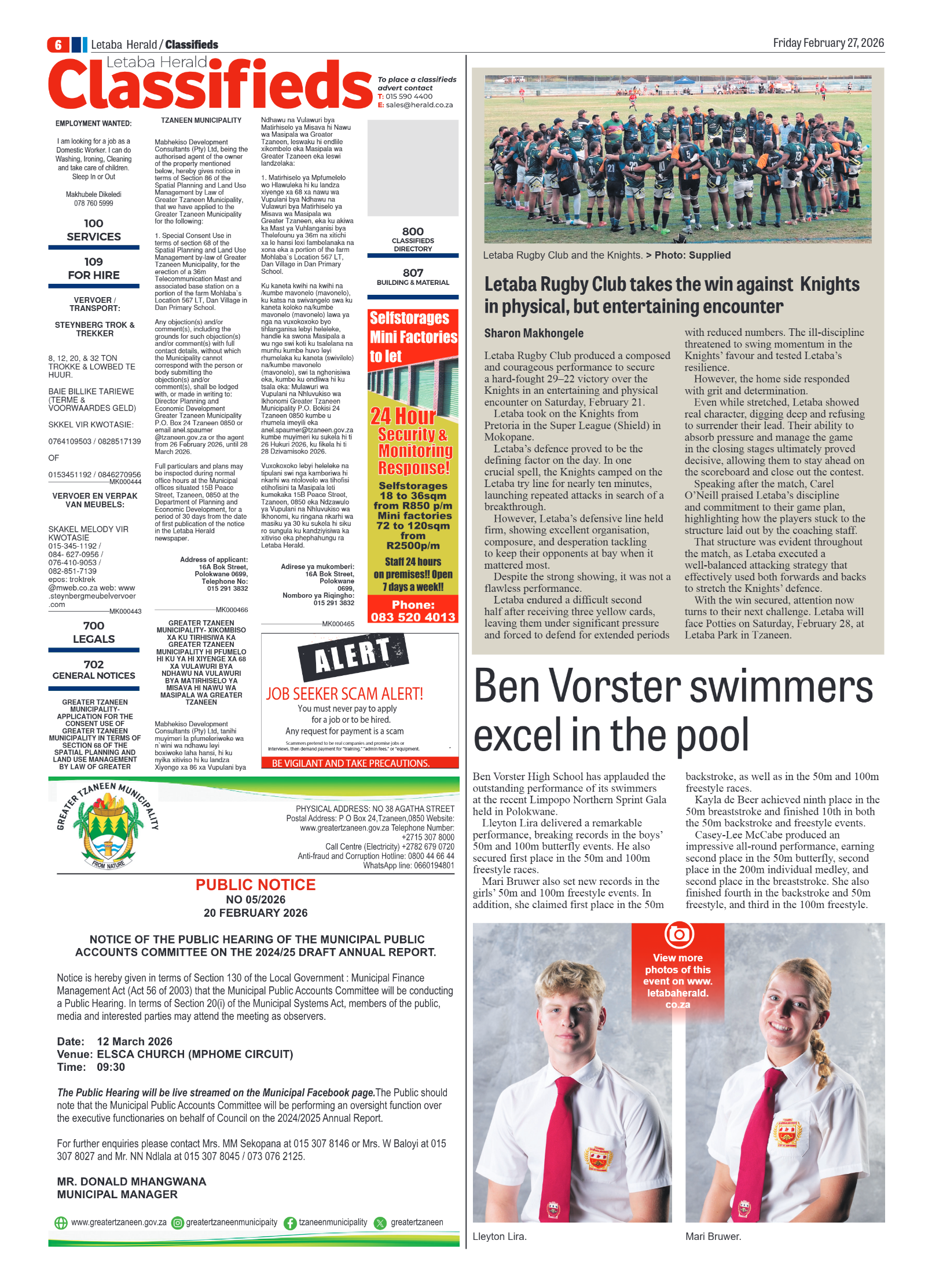 LH 27 Feb 2026 page 10