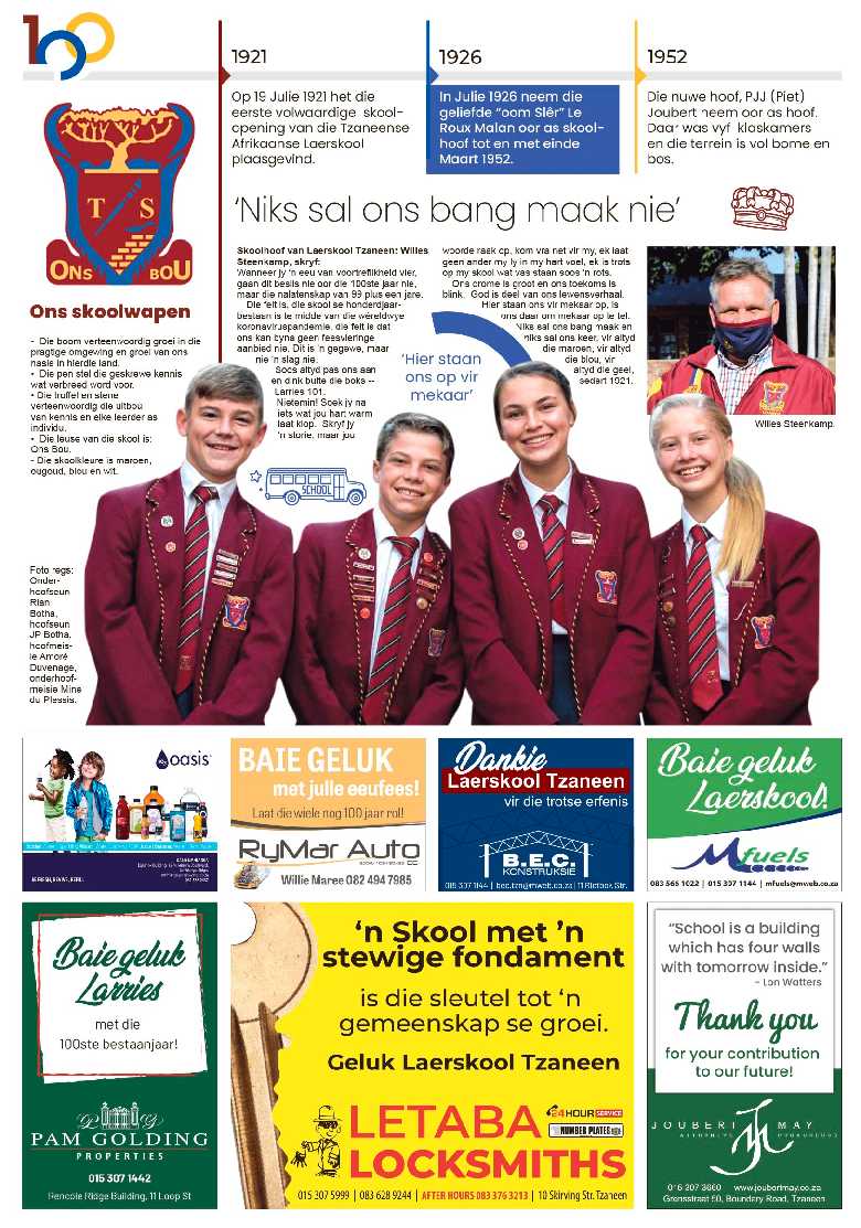 Laerskool Tzaneen 100 page 2