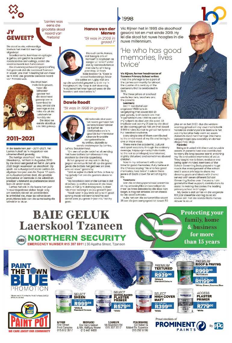 Laerskool Tzaneen 100 page 7