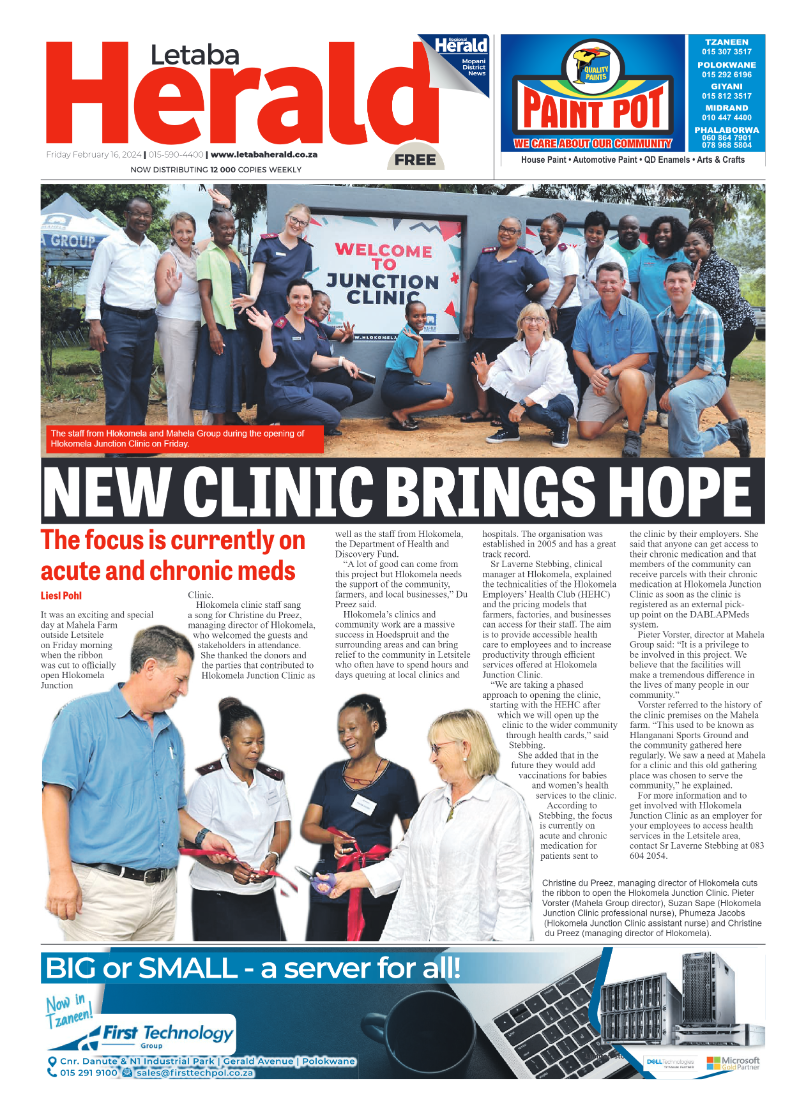 Letaba Herald page 1