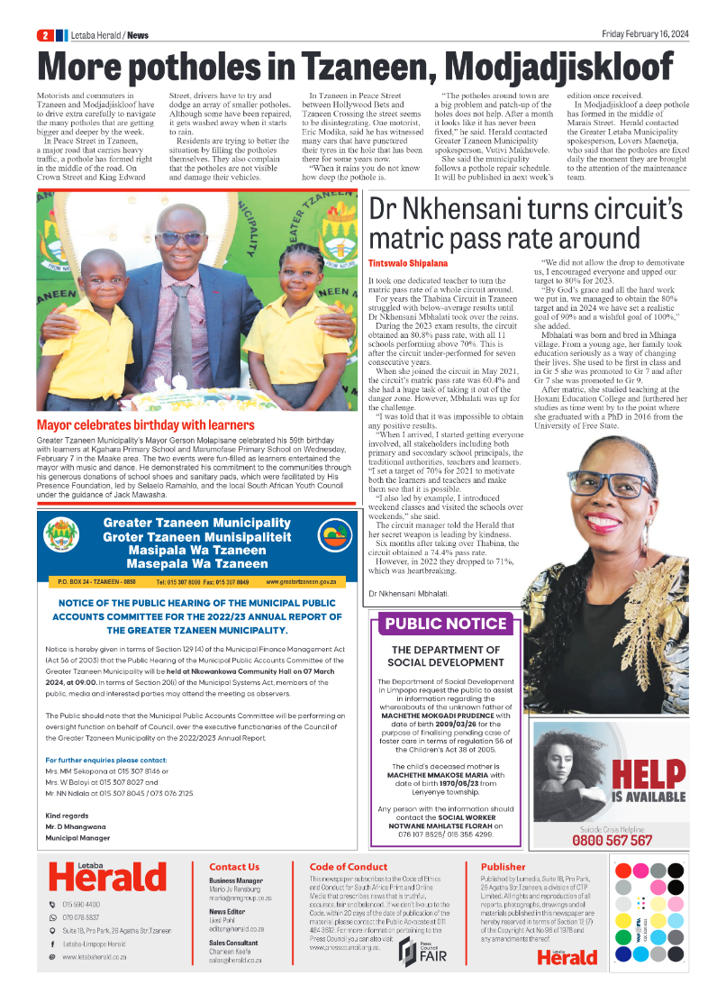 Letaba Herald page 2
