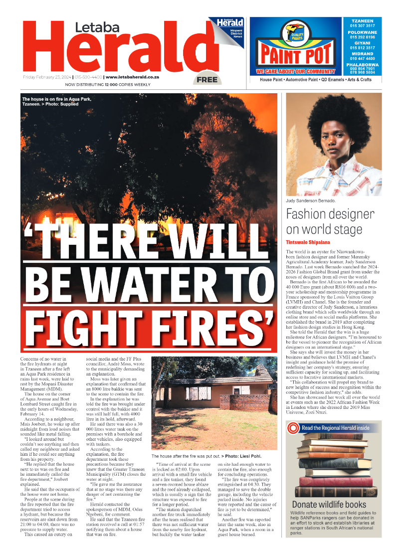 Letaba Herald page 1