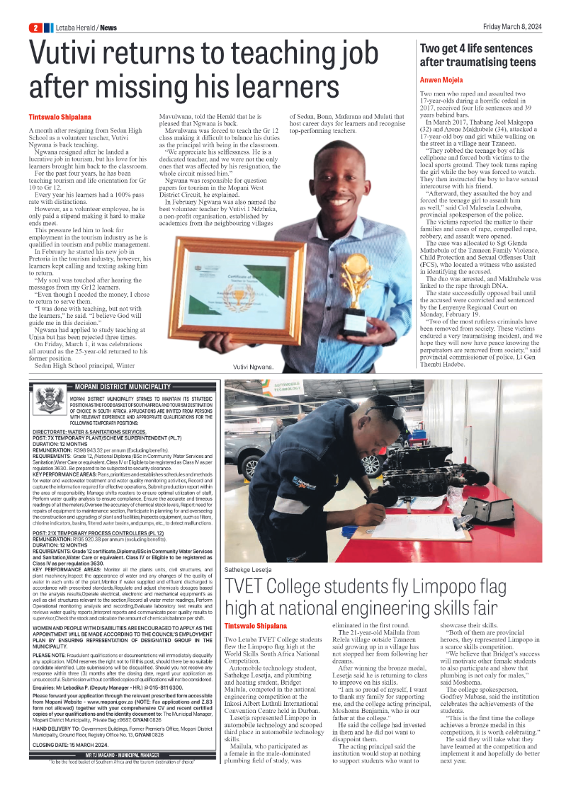 Letaba Herald page 2