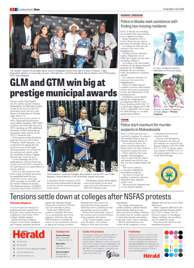 Letaba Herald page 2