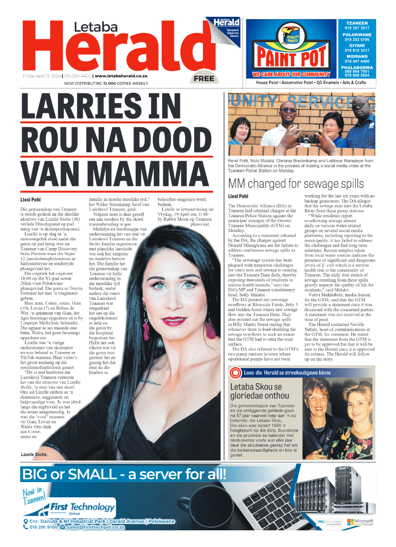 Letaba Herald page 1
