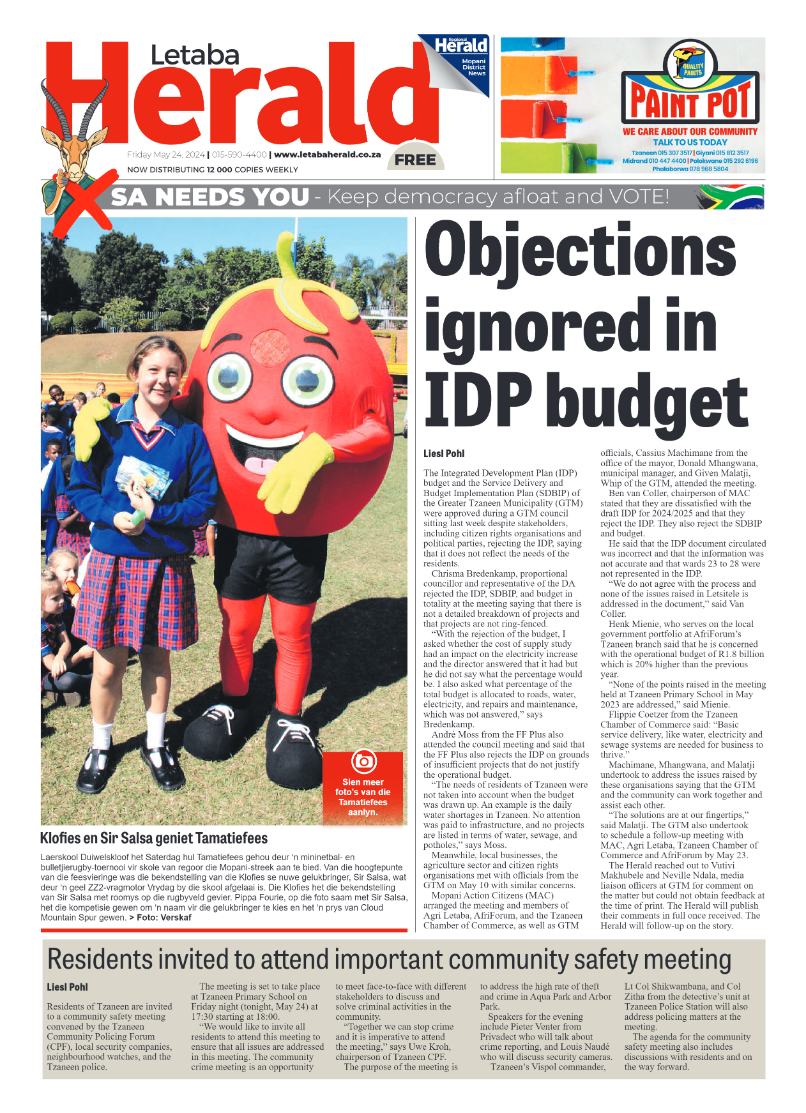 Letaba Herald page 1