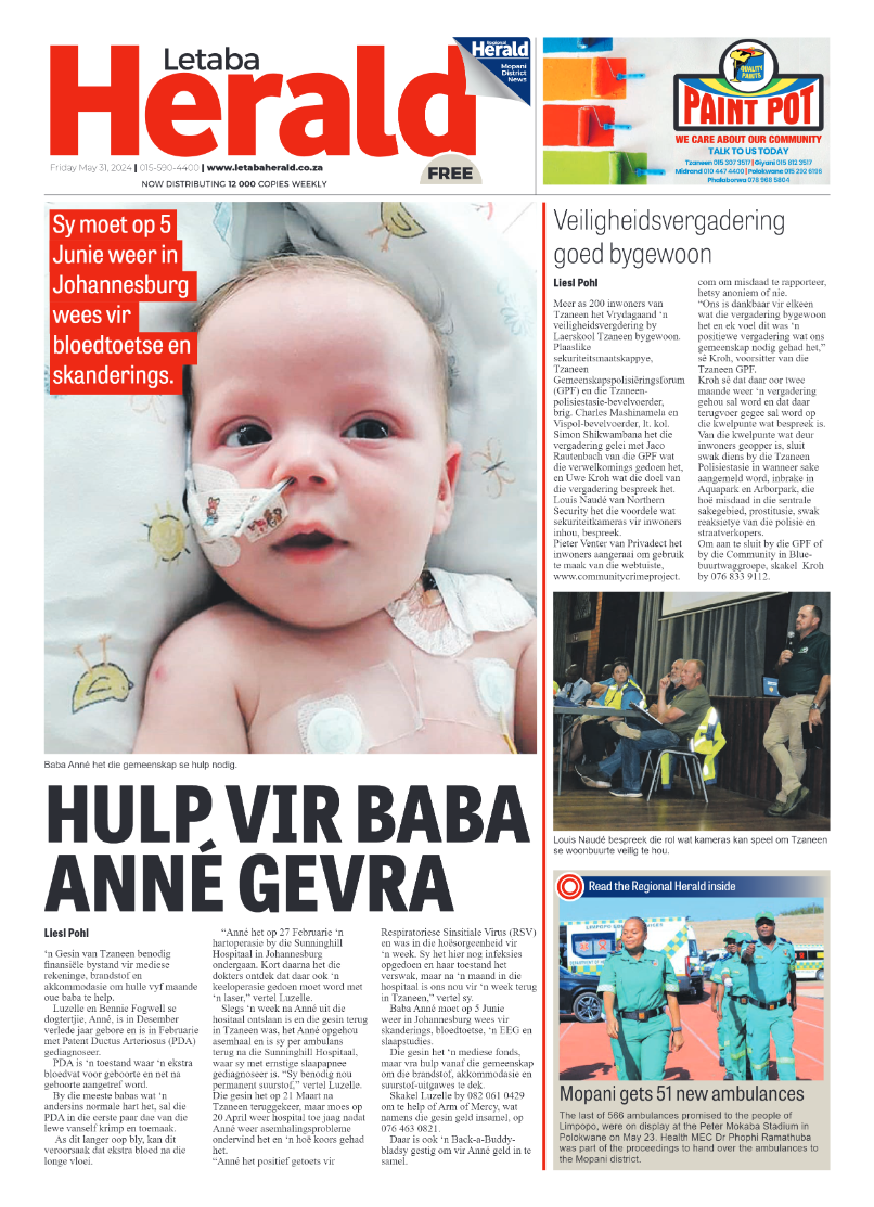 Letaba Herald page 1