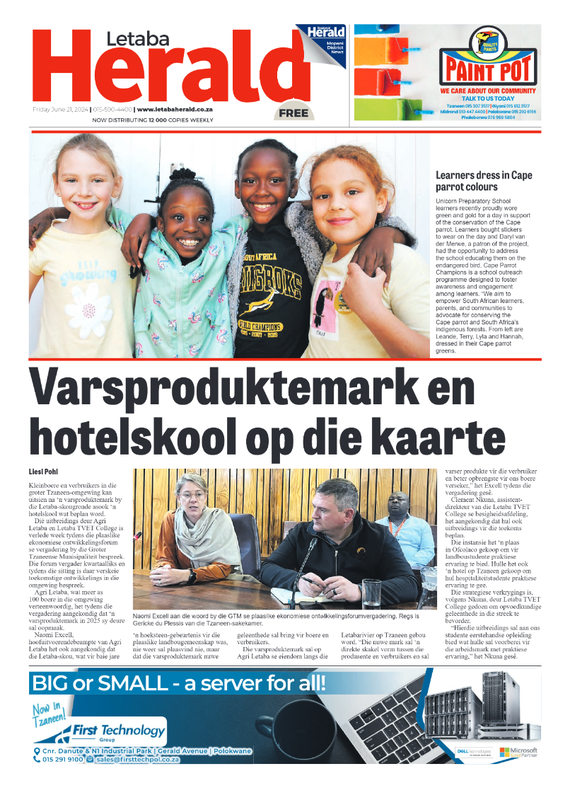 Letaba Herald page 1
