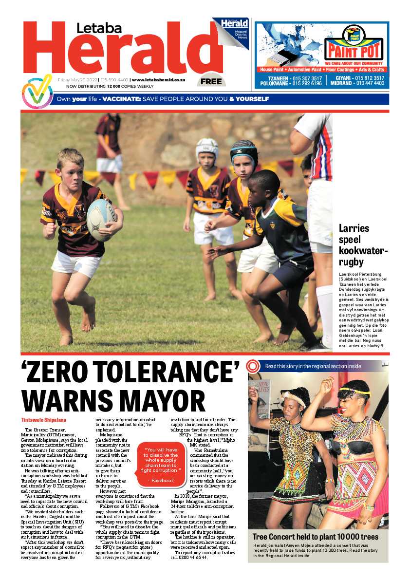 Letaba Herald page 1