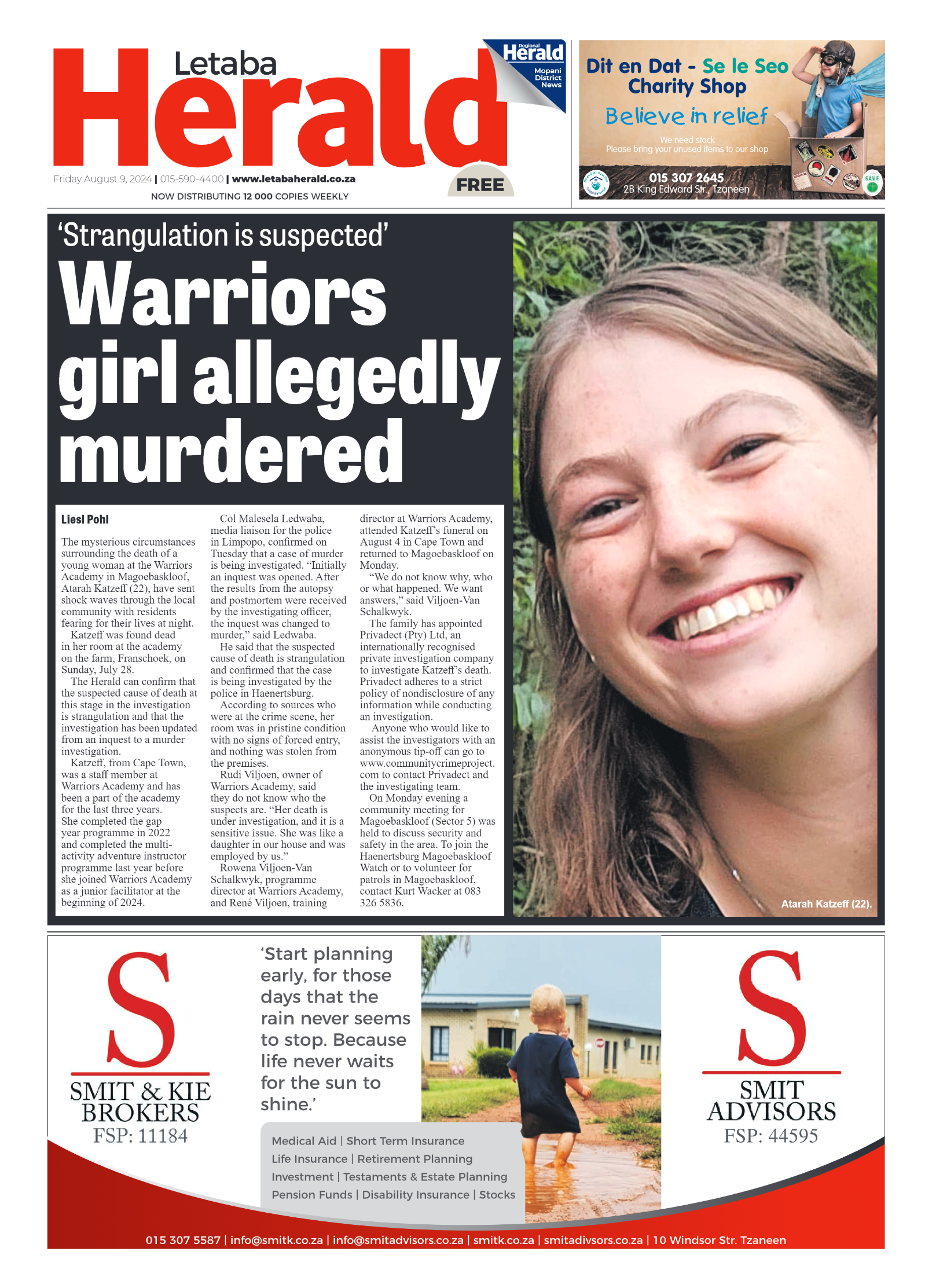 Letaba Herald page 1
