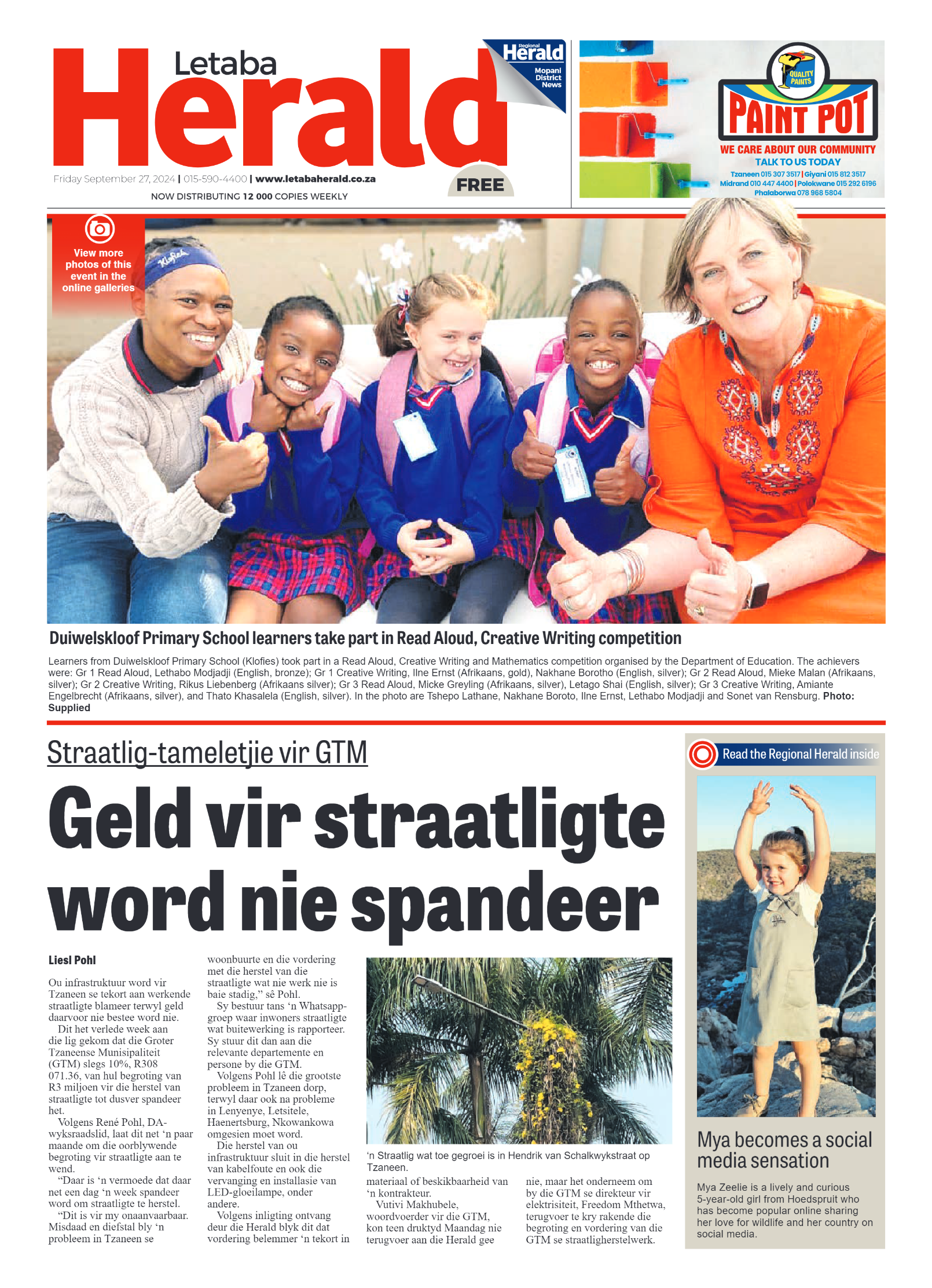 Letaba Herald page 1