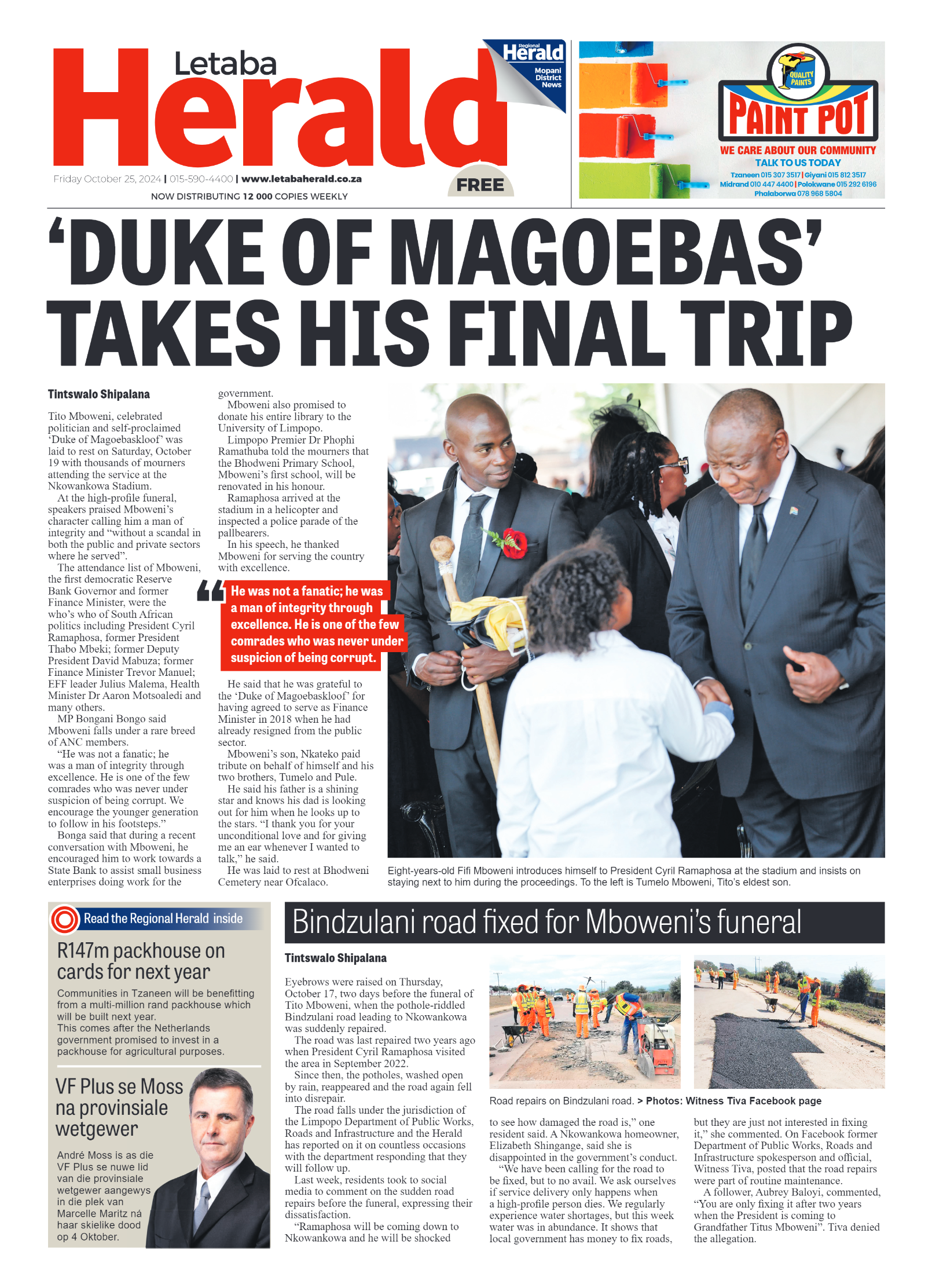 Letaba Herald page 1