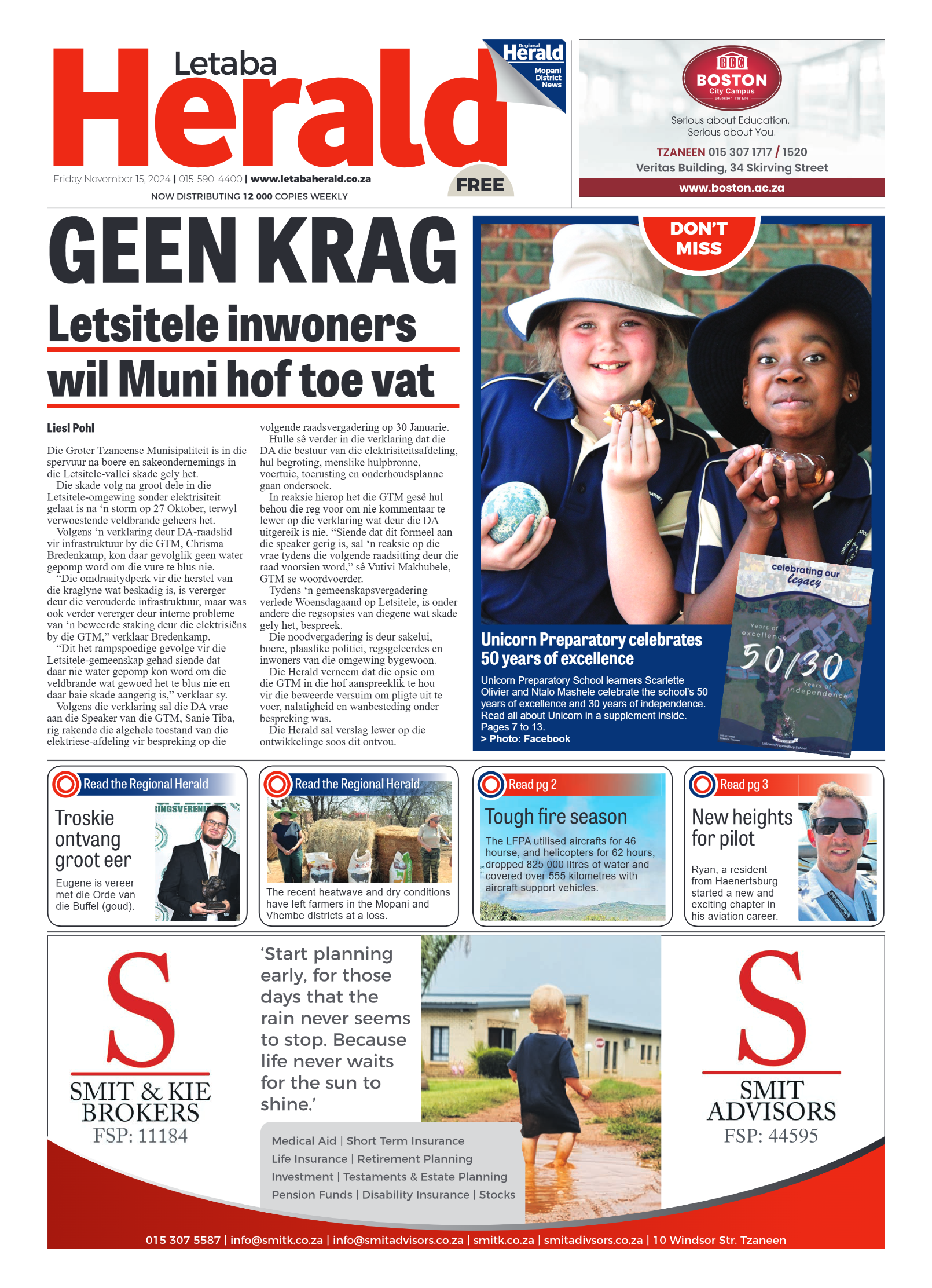 Letaba Herald page 1