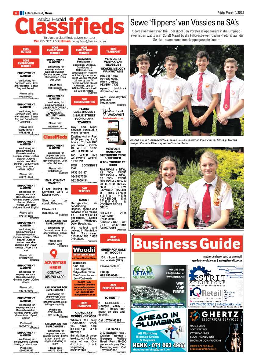 Letaba Herald 04 Mar 2022 page 14