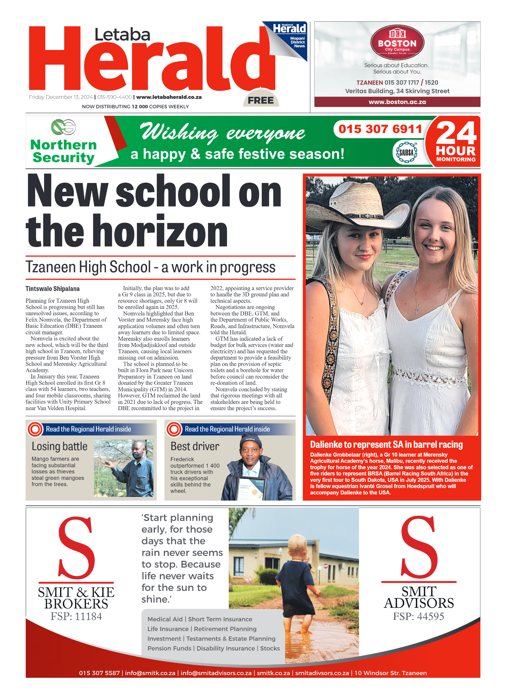 Letaba Herald page 1