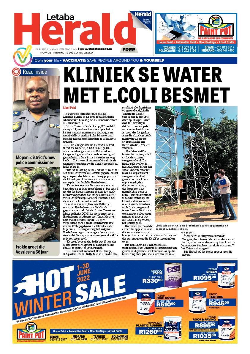 Letaba Herald page 1