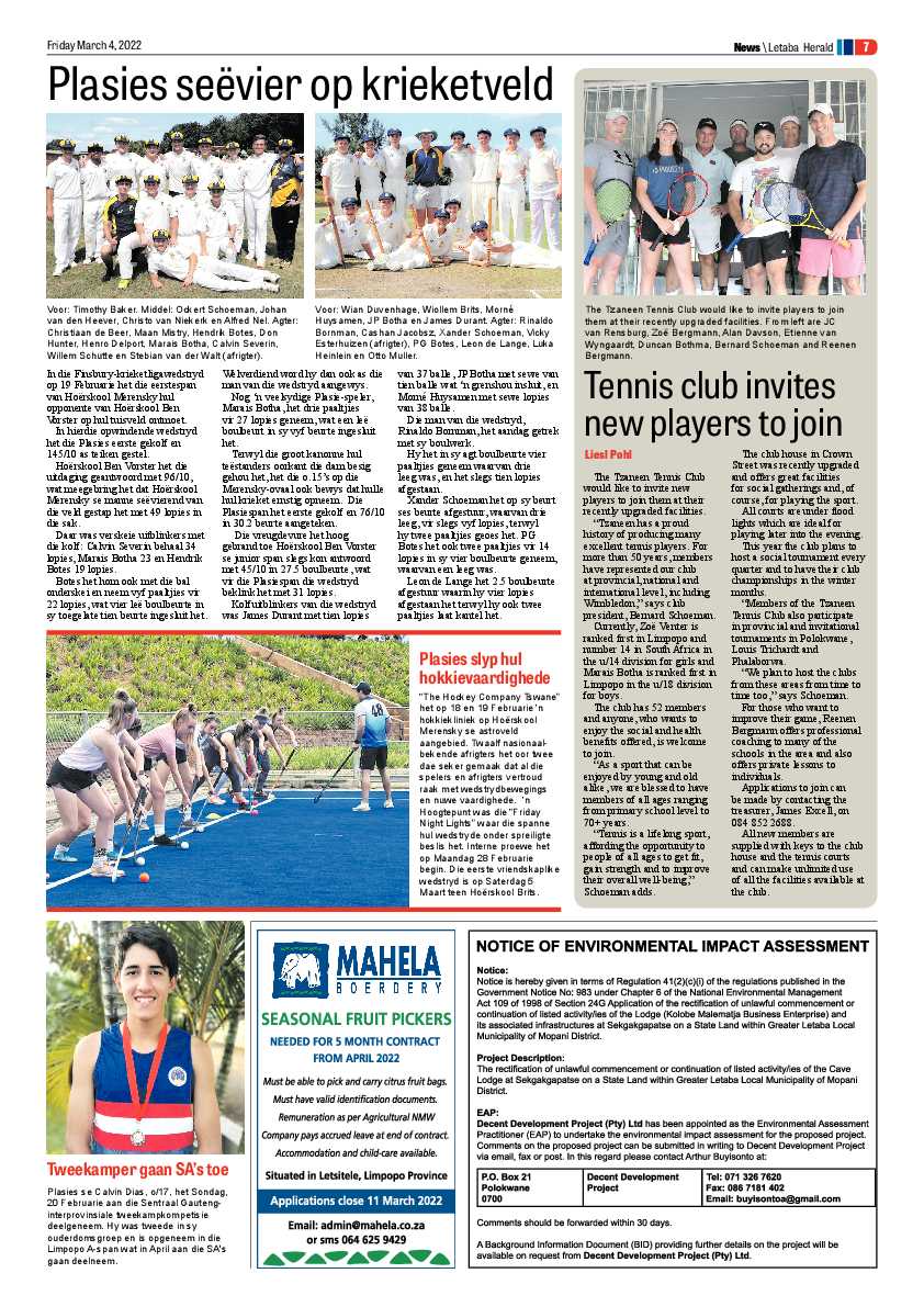 Letaba Herald 04 Mar 2022 page 15