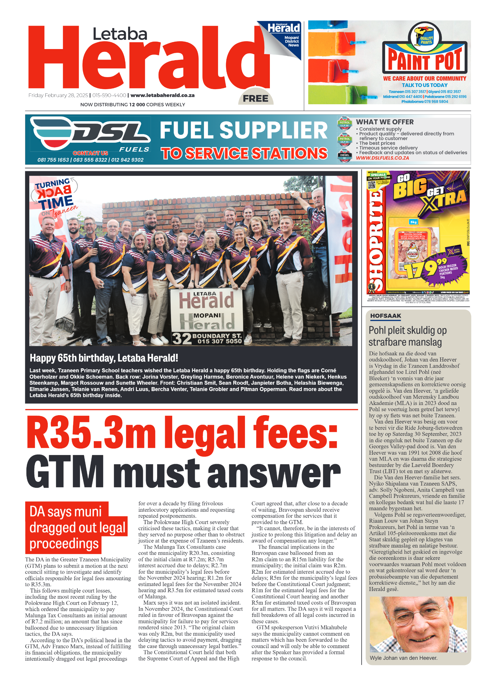 Letaba Herald page 1